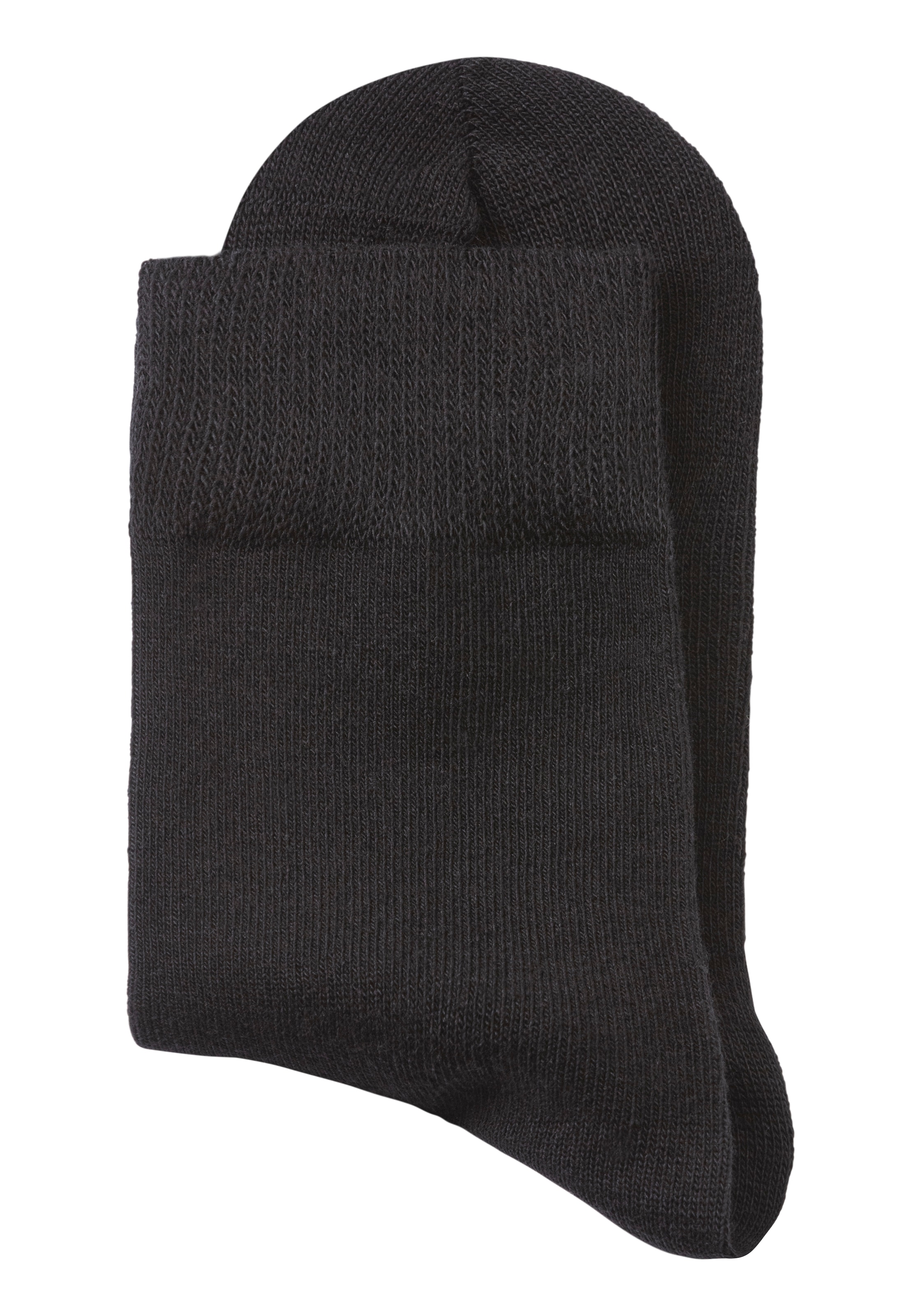 H.I.S Basicsocken, (Packung, 5 Paar), mit besonders weichem Bündchen