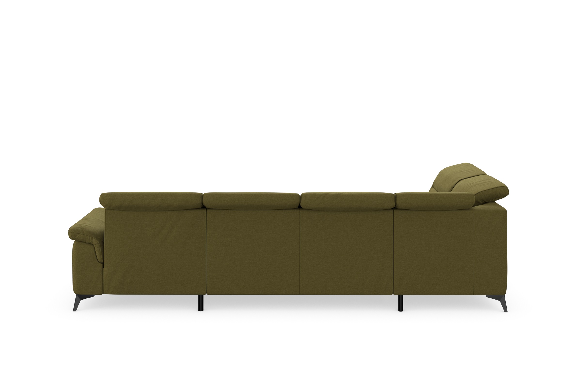 sit&more Wohnlandschaft »Sinatra U-Form«, optional mit Kopfteilverstellung und Armteilfunktion, Metallfüsse