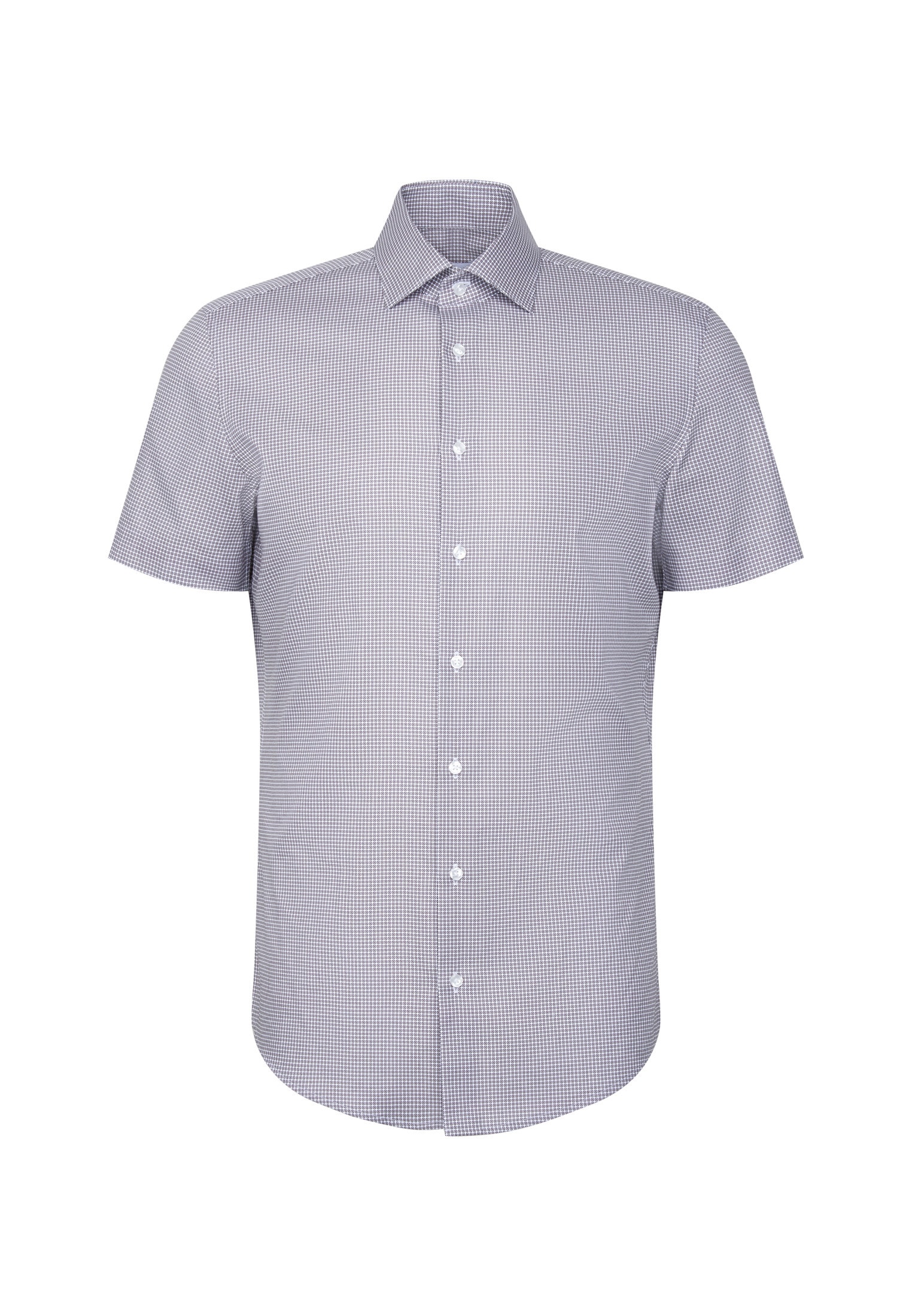 seidensticker Chemise d'affaires »Schwarze Rose« Shaped 1/2 Kentkragen Druck