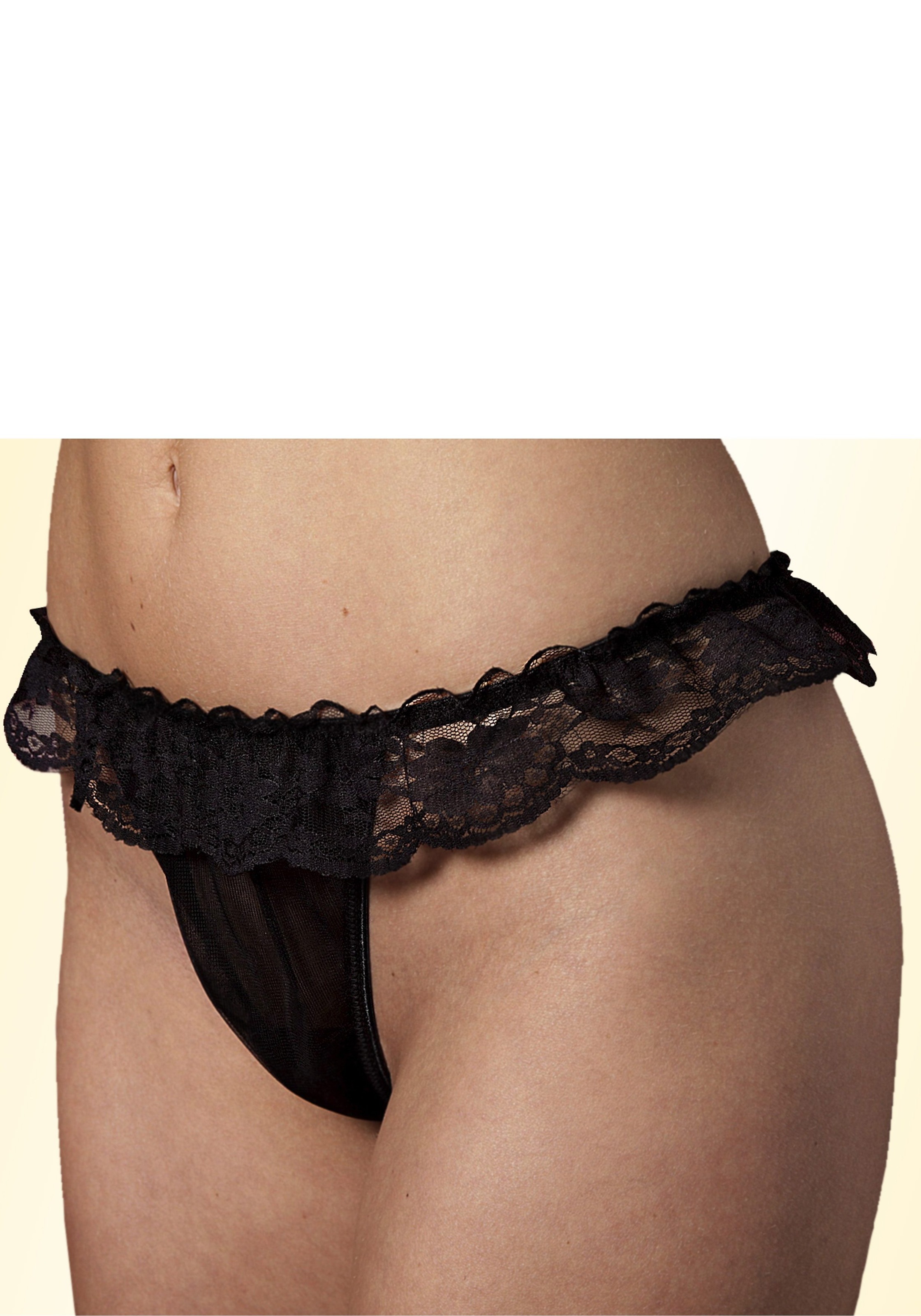 Image of petite fleur goldfarben String, mit Spitze bei Ackermann Versand Schweiz