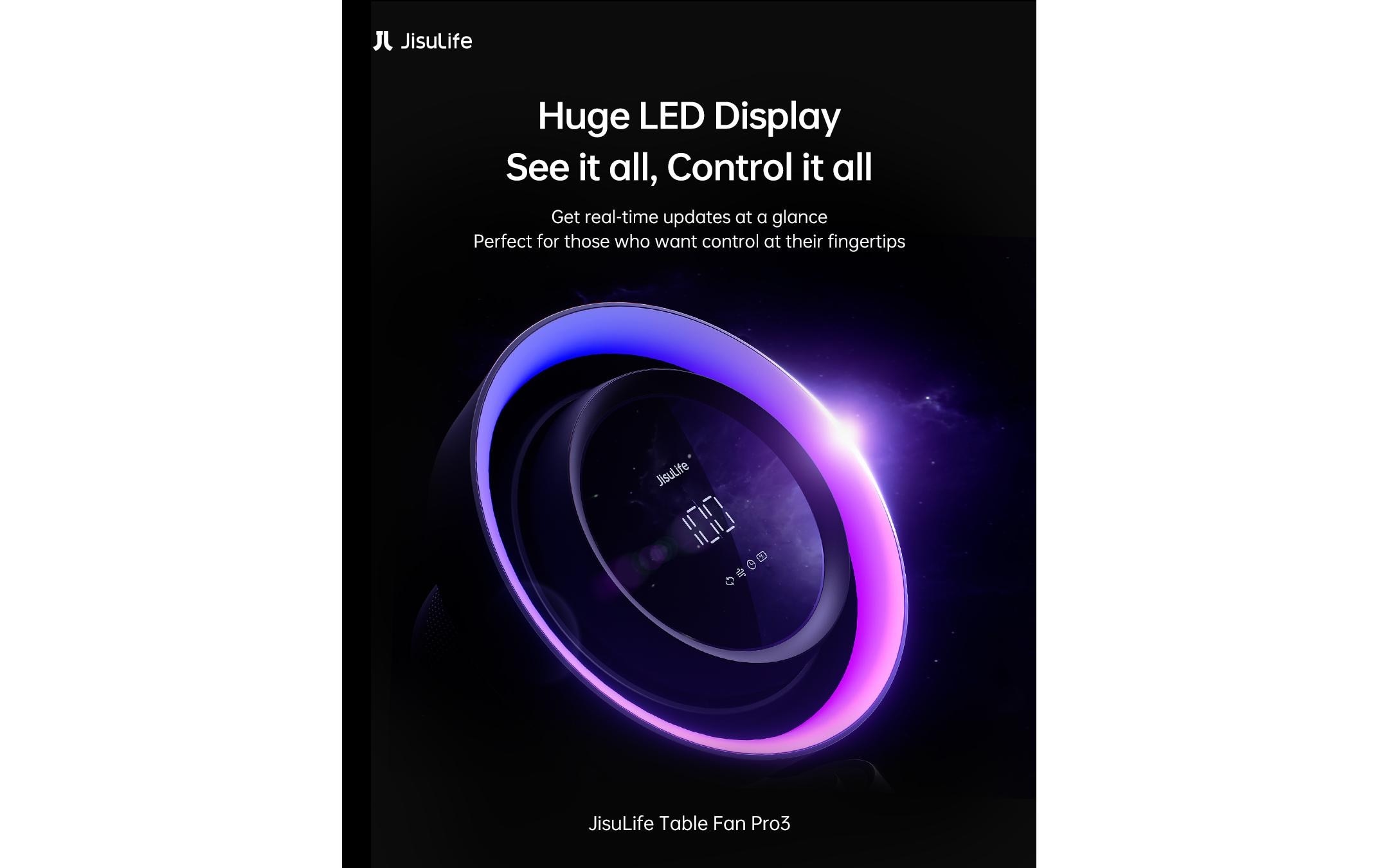   Tischventilator »Jisulife Pro3«