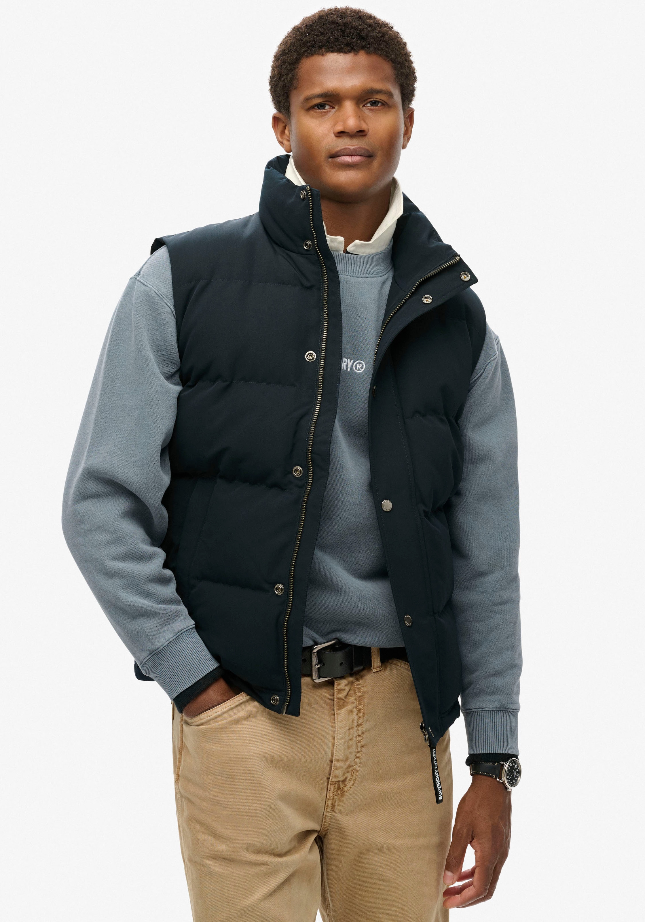 Superdry Steppweste »NON HOODED EVEREST GILET«