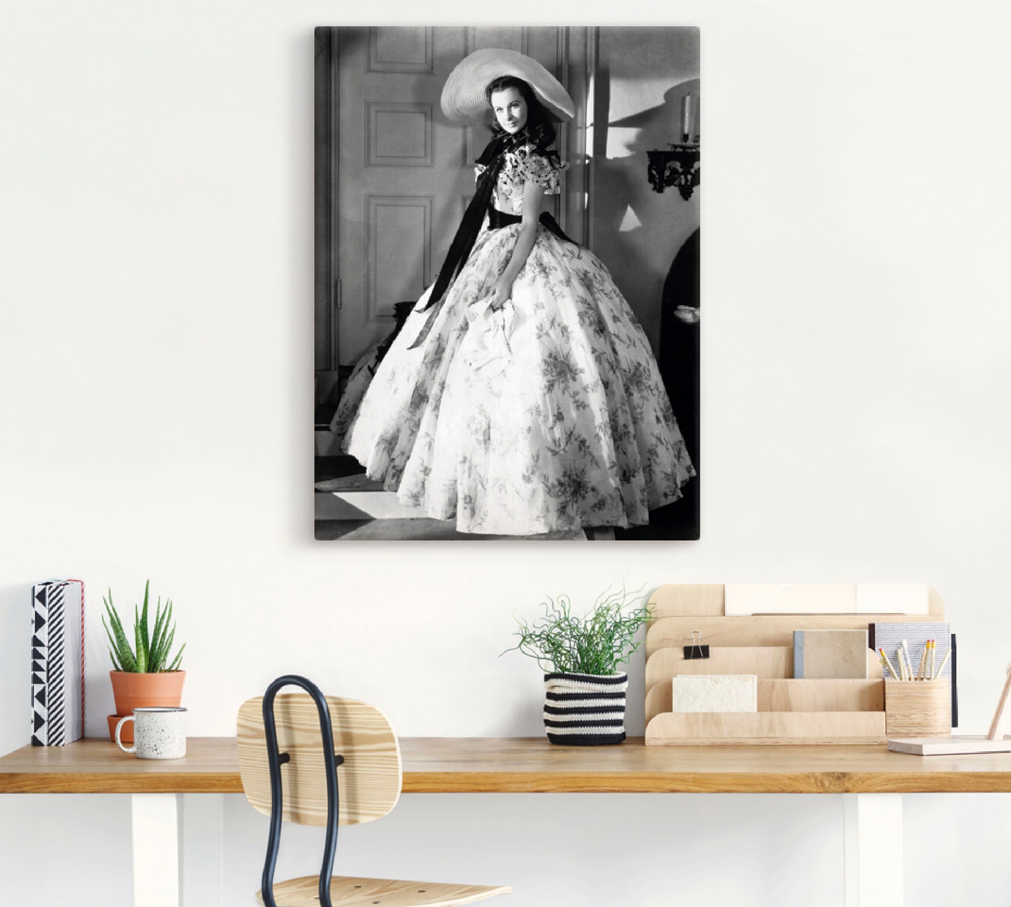 Artland Leinwandbild »Vom Winde verweht II« Film 1 Stk. tlg. auf Holzrahmen gespannt