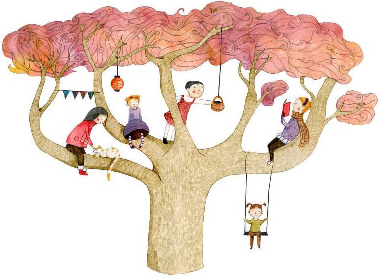 Image of Wall-Art Wandtattoo »Baumhaus Freunde Herbstdeko«, (1 St.) bei Ackermann Versand Schweiz