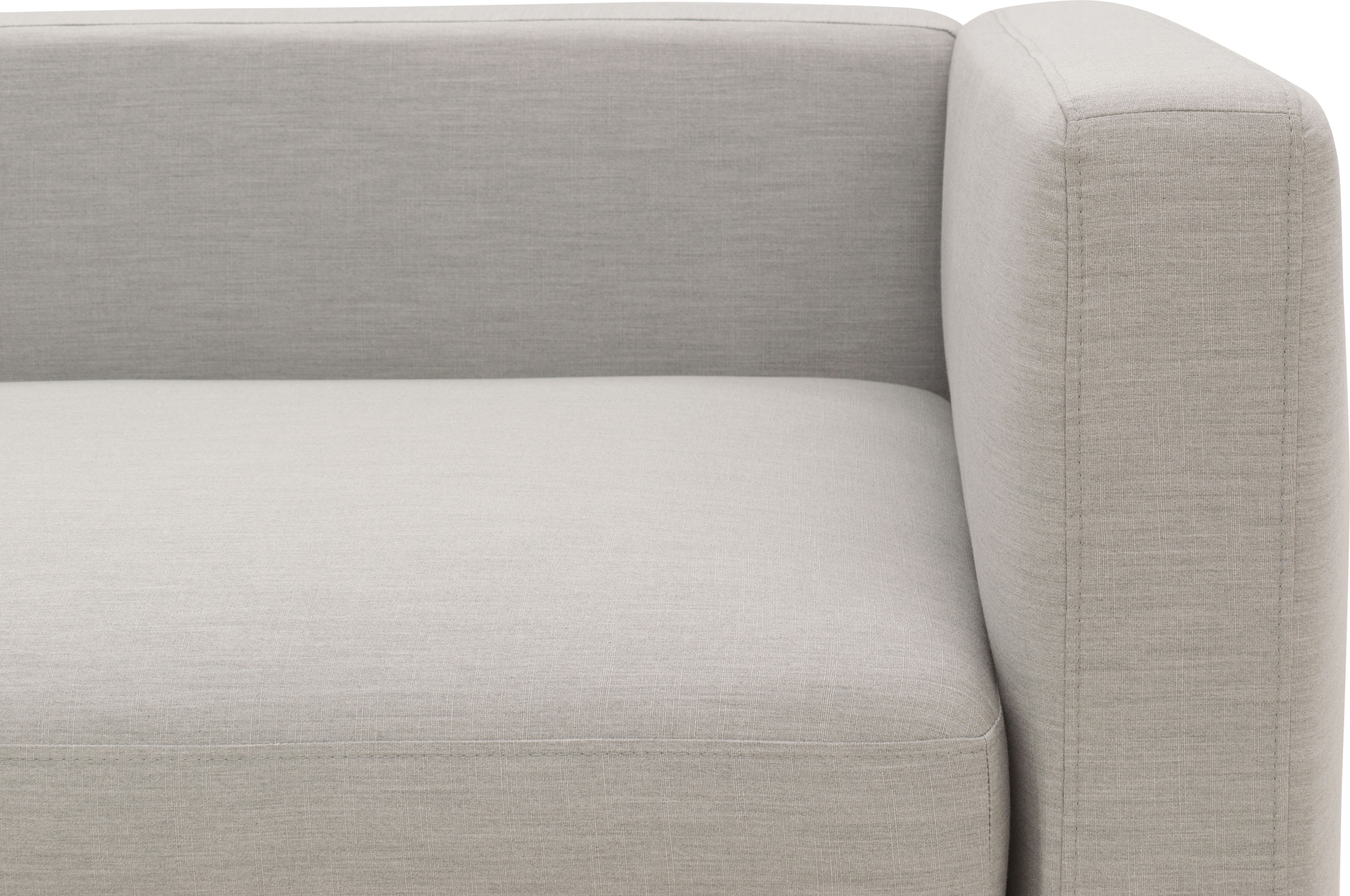 DOMO collection 2-Sitzer »Solskin, individuell erweiterbar/kombinierbar« mit losen Kissen. Rücken- und Seitenteile als Stecksystem.