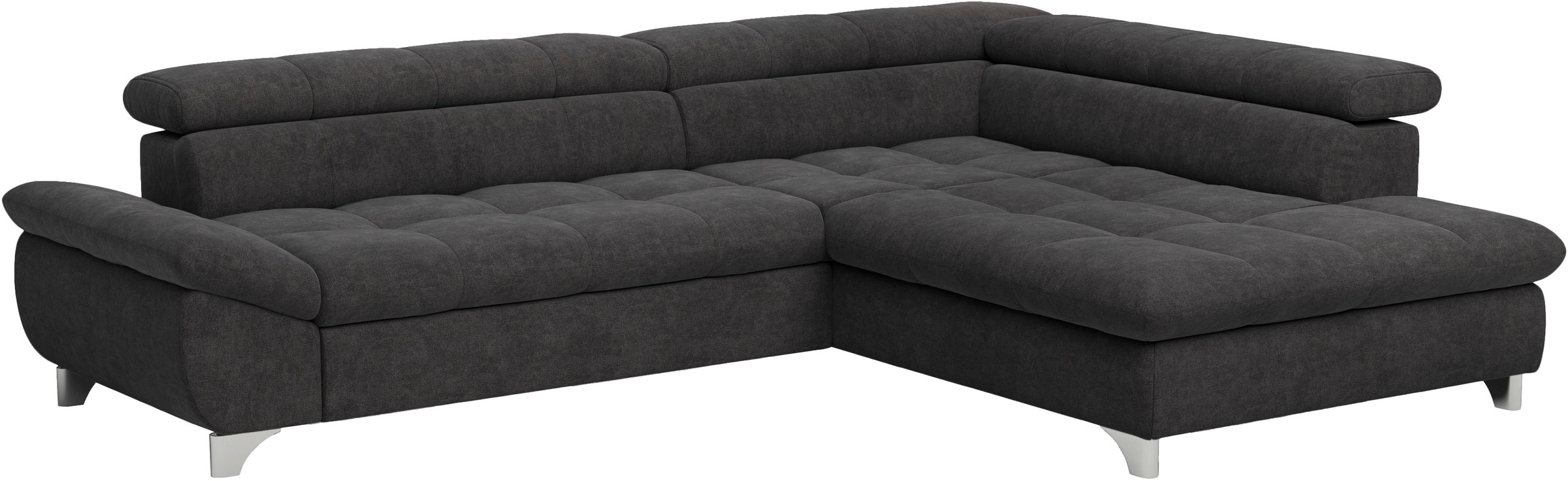 COTTA Ecksofa »Gemini L-Form«, mit Kopfteilverstellung, wahlweise mit Bettfunktion