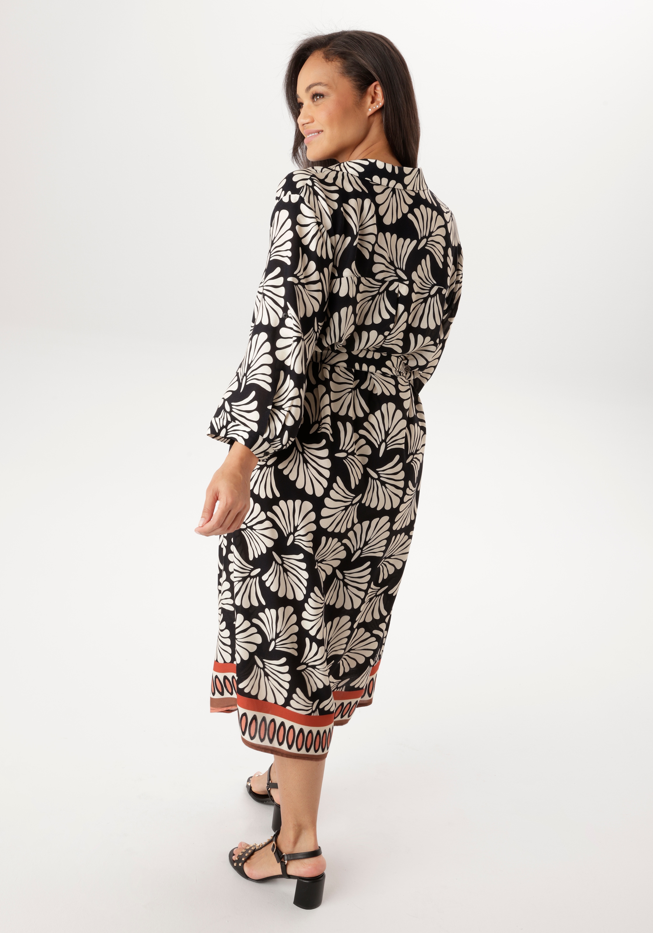 Aniston PLUS Robe chemisier mit Gürtel - NEUE KOLLEKTION