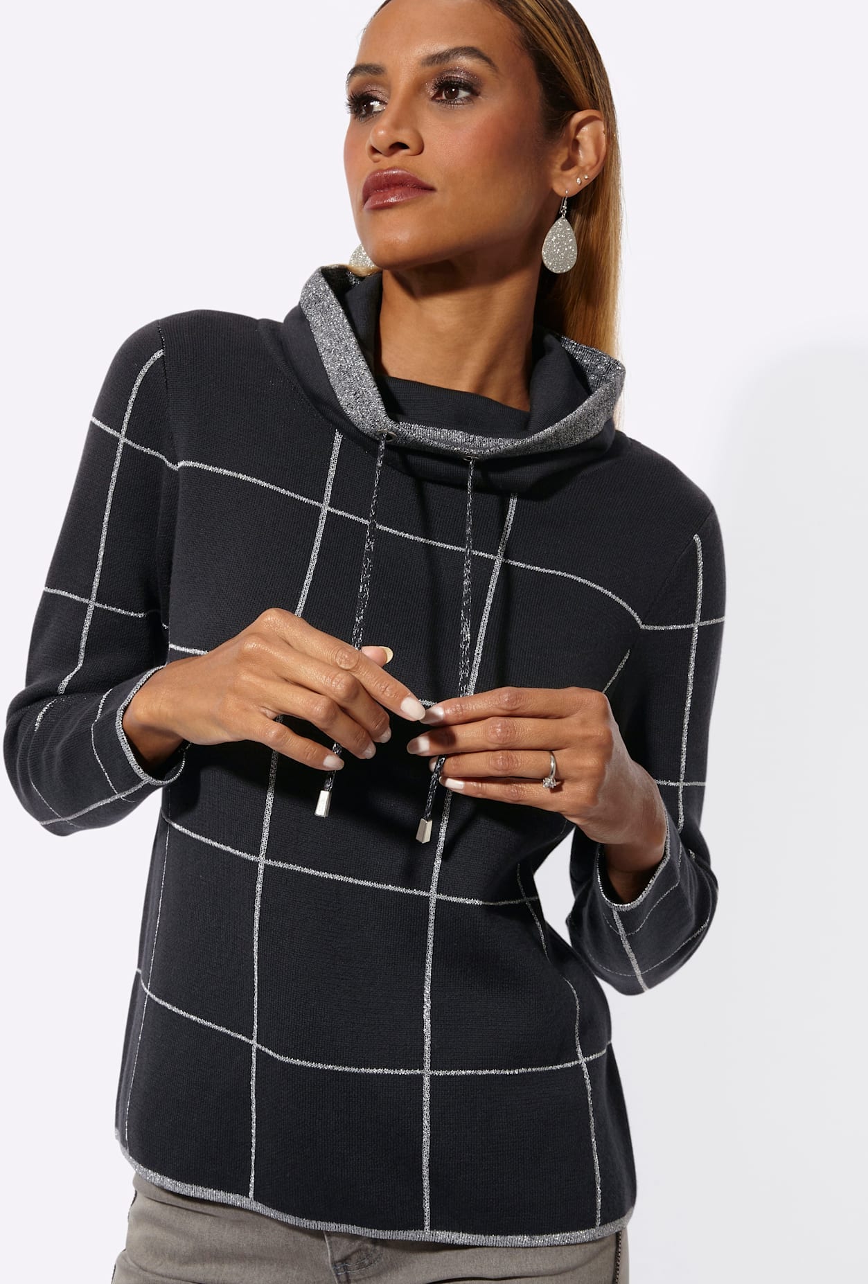 creation L Strickpullover »Jacquard-Pullover«