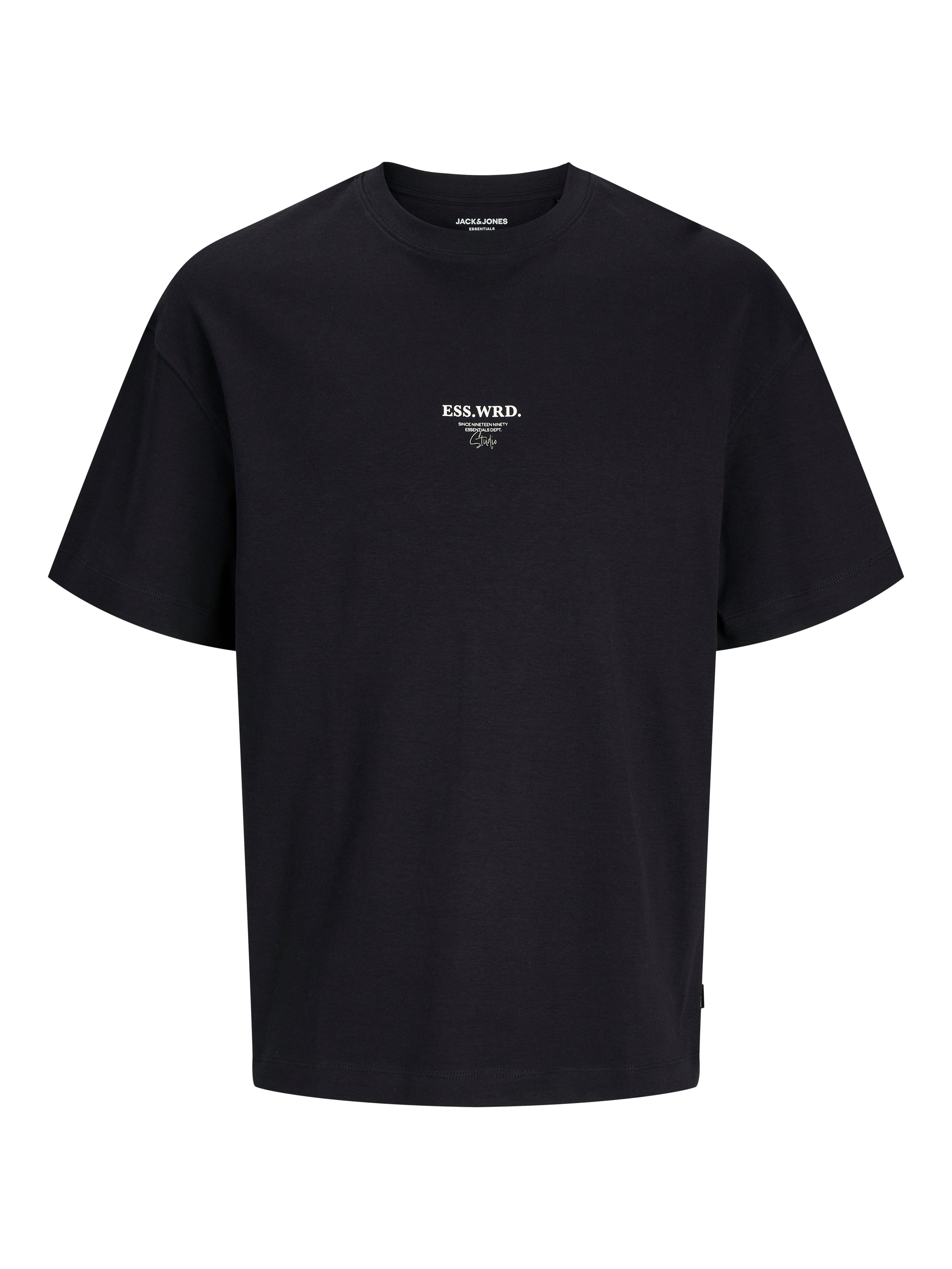Image of Jack & Jones Rundhalsshirt "JJEURBAN EDGE STUDIO TEE SS O-NECK NOOS" mit Front und Back Print
