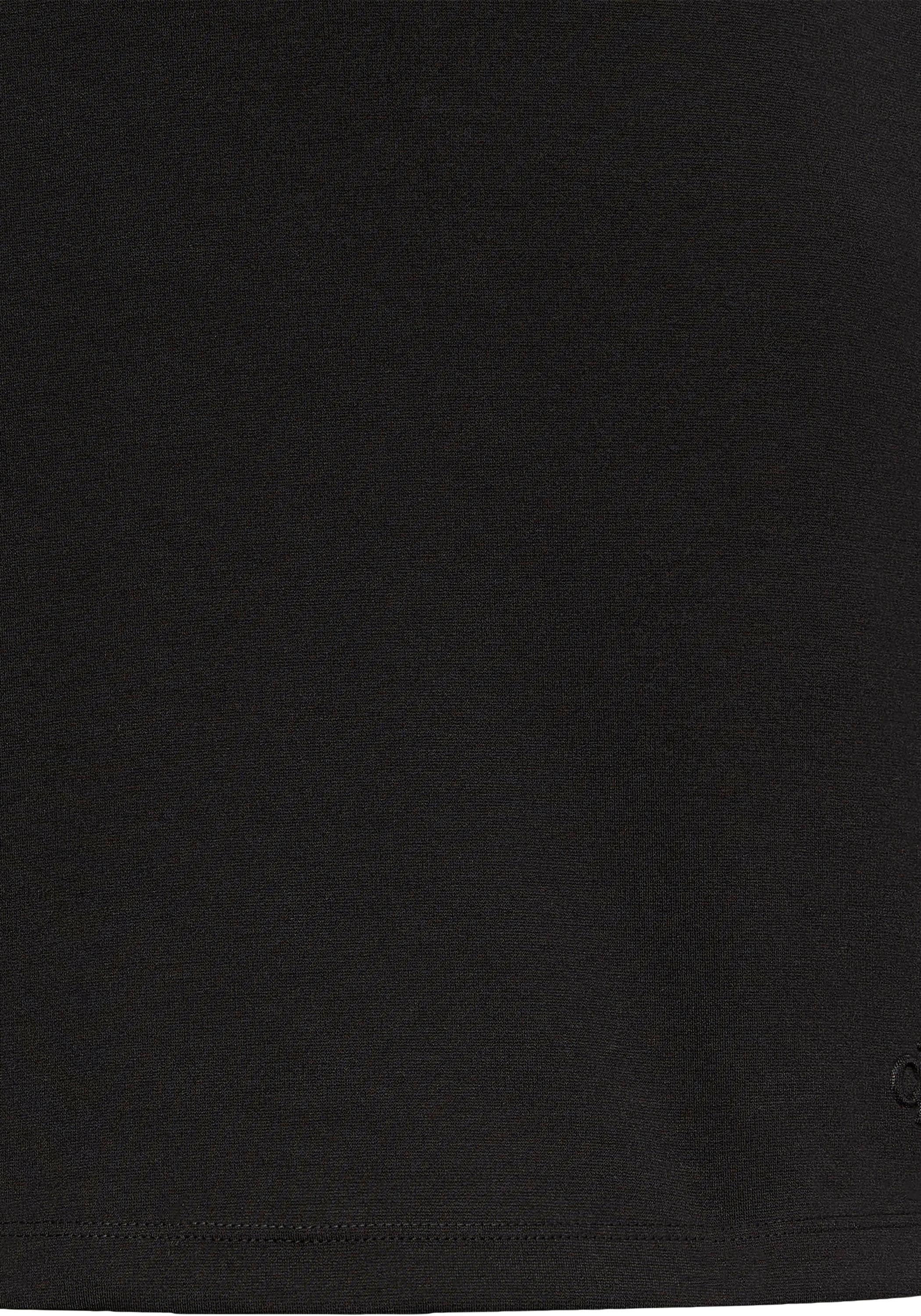 Calvin Klein Jeans Minirock »INTERLOCK MINI SKIRT« Figurbetonte Passform