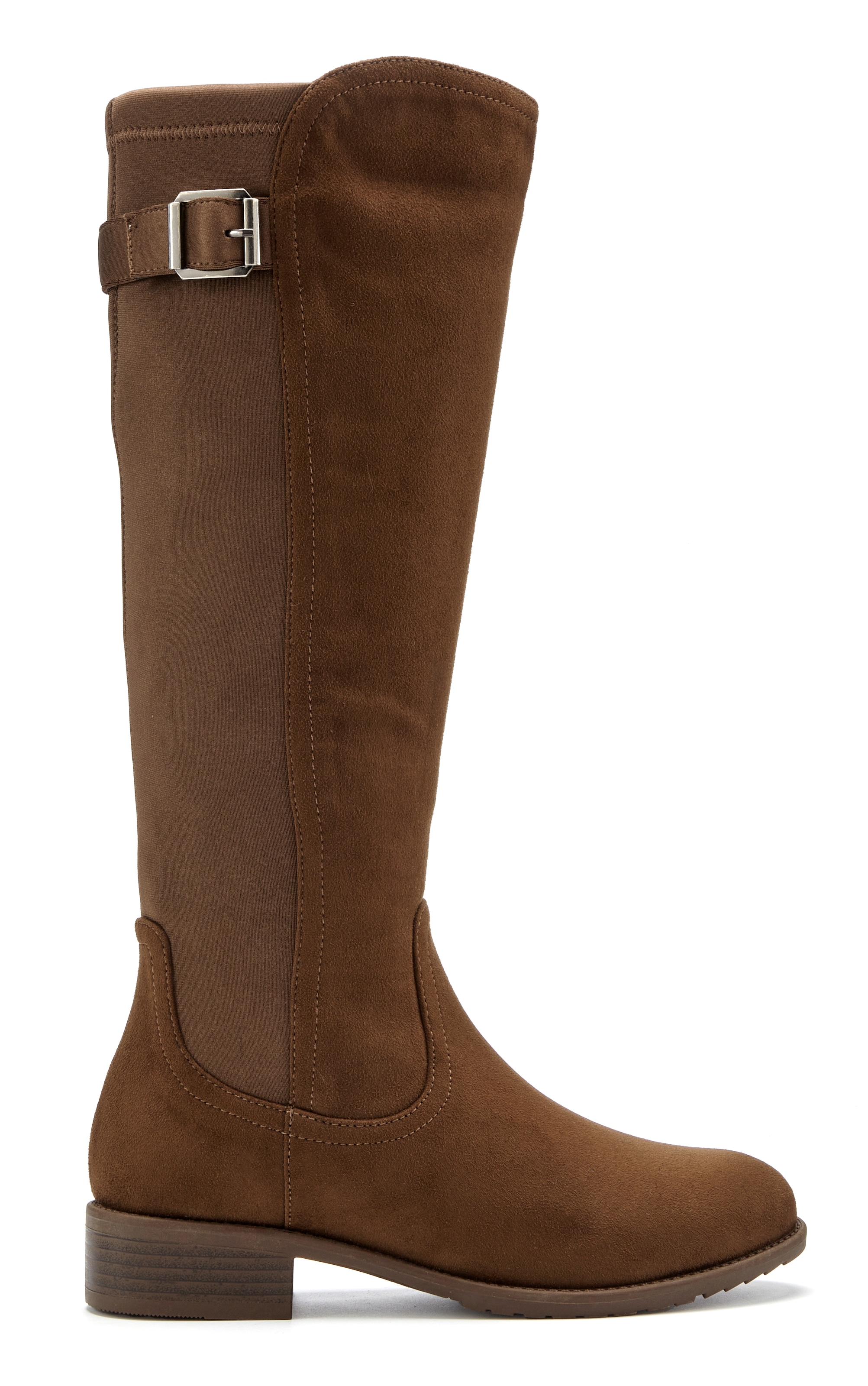 LASCANA Stiefel »Boots, Langschaftstiefel, Stiefelette,«  mit Langschaft und Zierschnalle