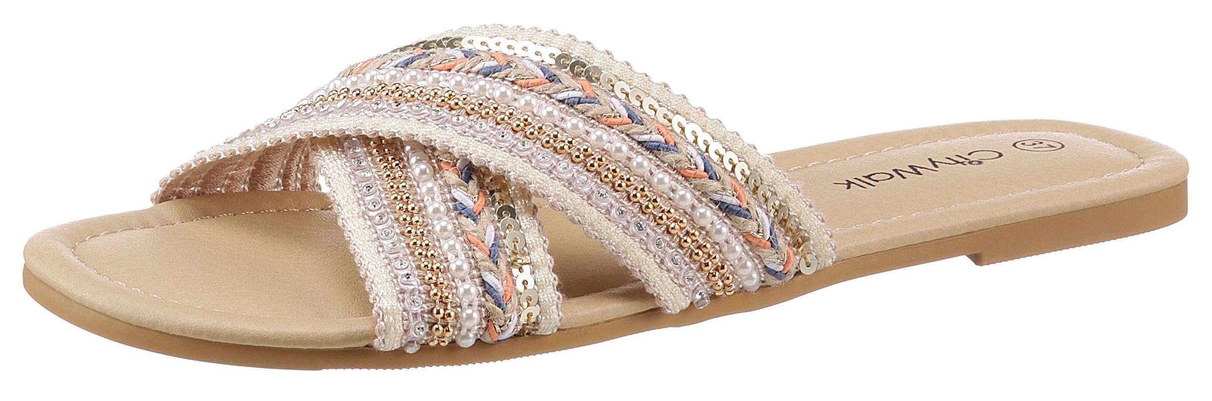 Image of CITY WALK Pantolette, im Boho-Look bei Ackermann Versand Schweiz