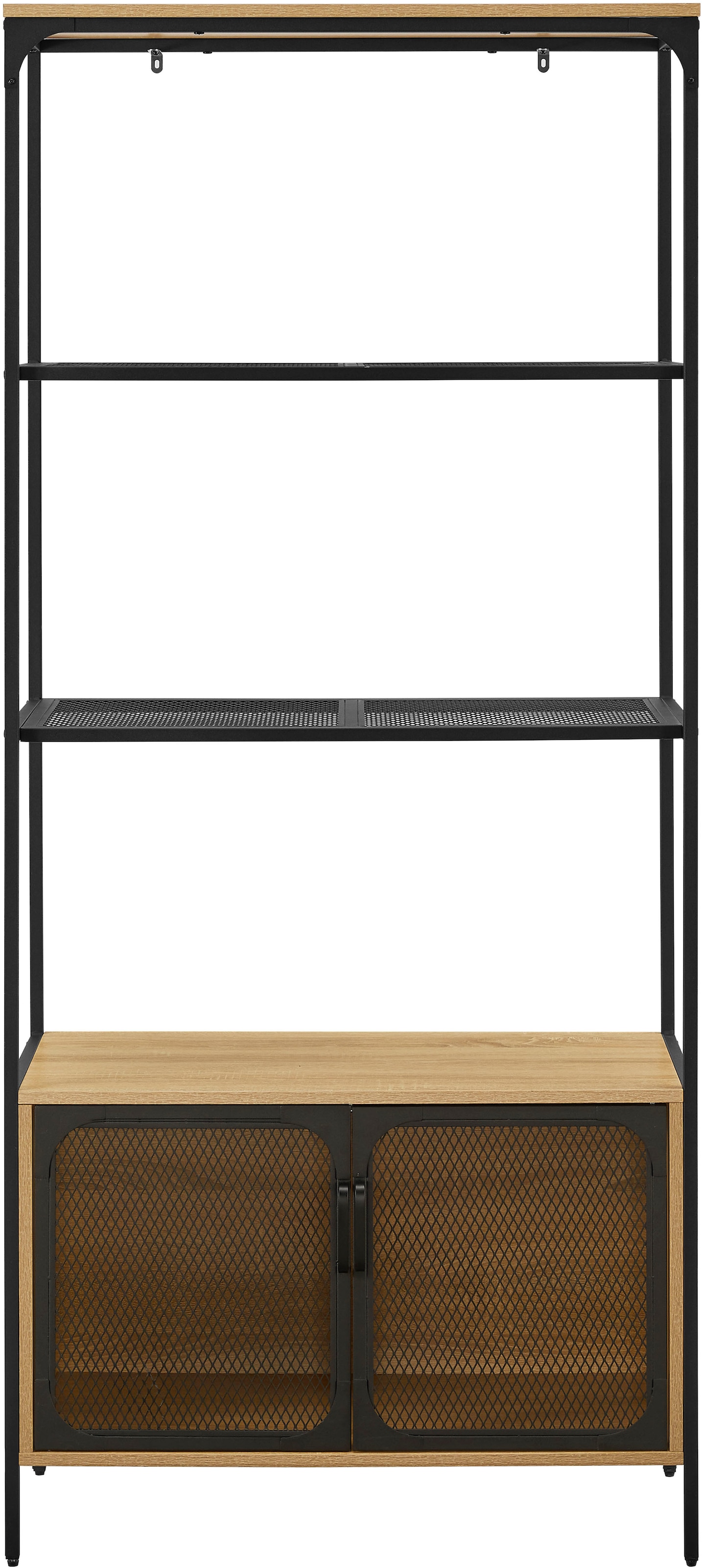 GOODproduct Regal »Amance« Metallgestell, viel Stauraum und ideal für Saugroboter, Höhe 177 cm