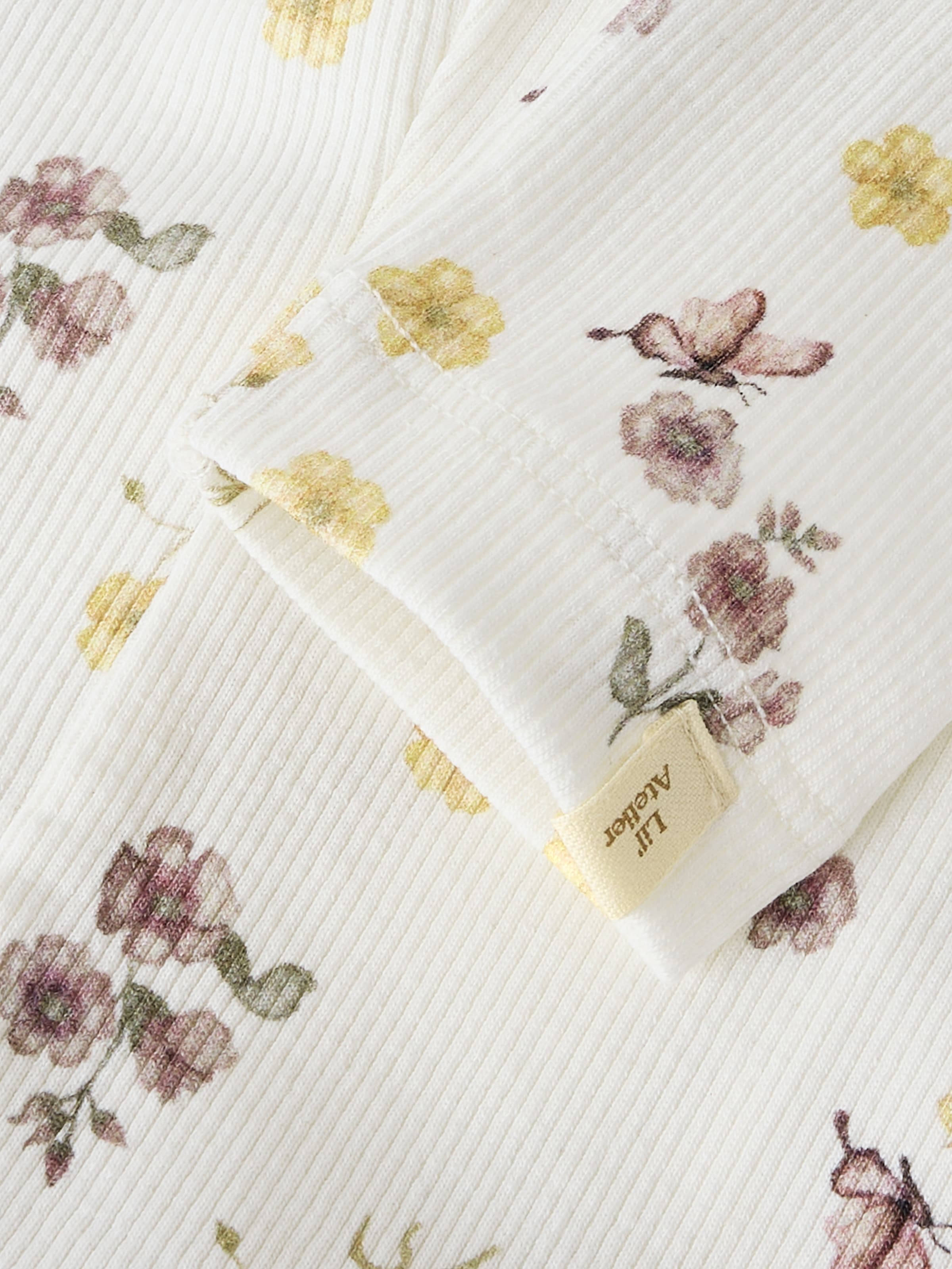 Lil' Atelier Leggings »NMFGAVO EFI SLIM LEGGING LIL NOOS«  weiche Jersey Rippqualität