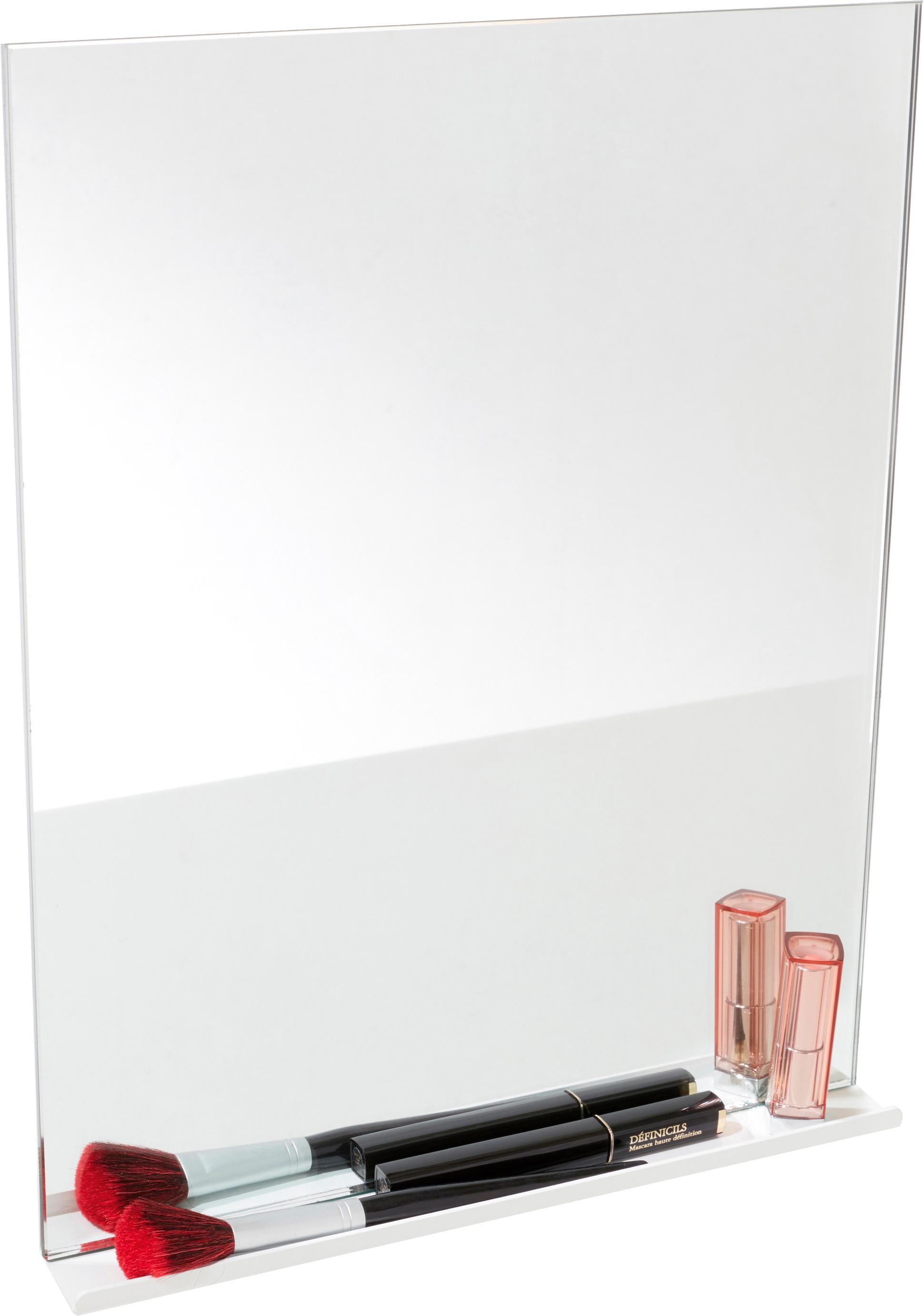 Image of Müller SMALL LIVING Wandspiegel »FLAI Spiegel mit Ablage«, geeignet für Kanten mit 18 mm Materialstärke bei Ackermann Versand Schweiz