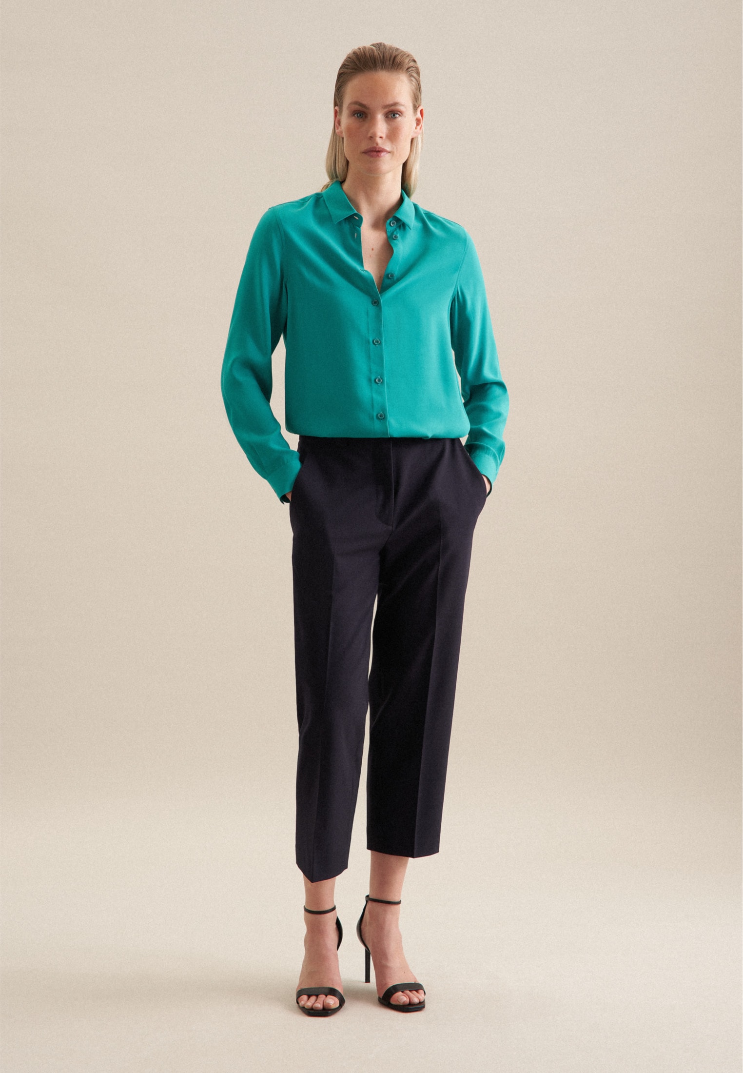 seidensticker Hemdbluse 1/1 Uni