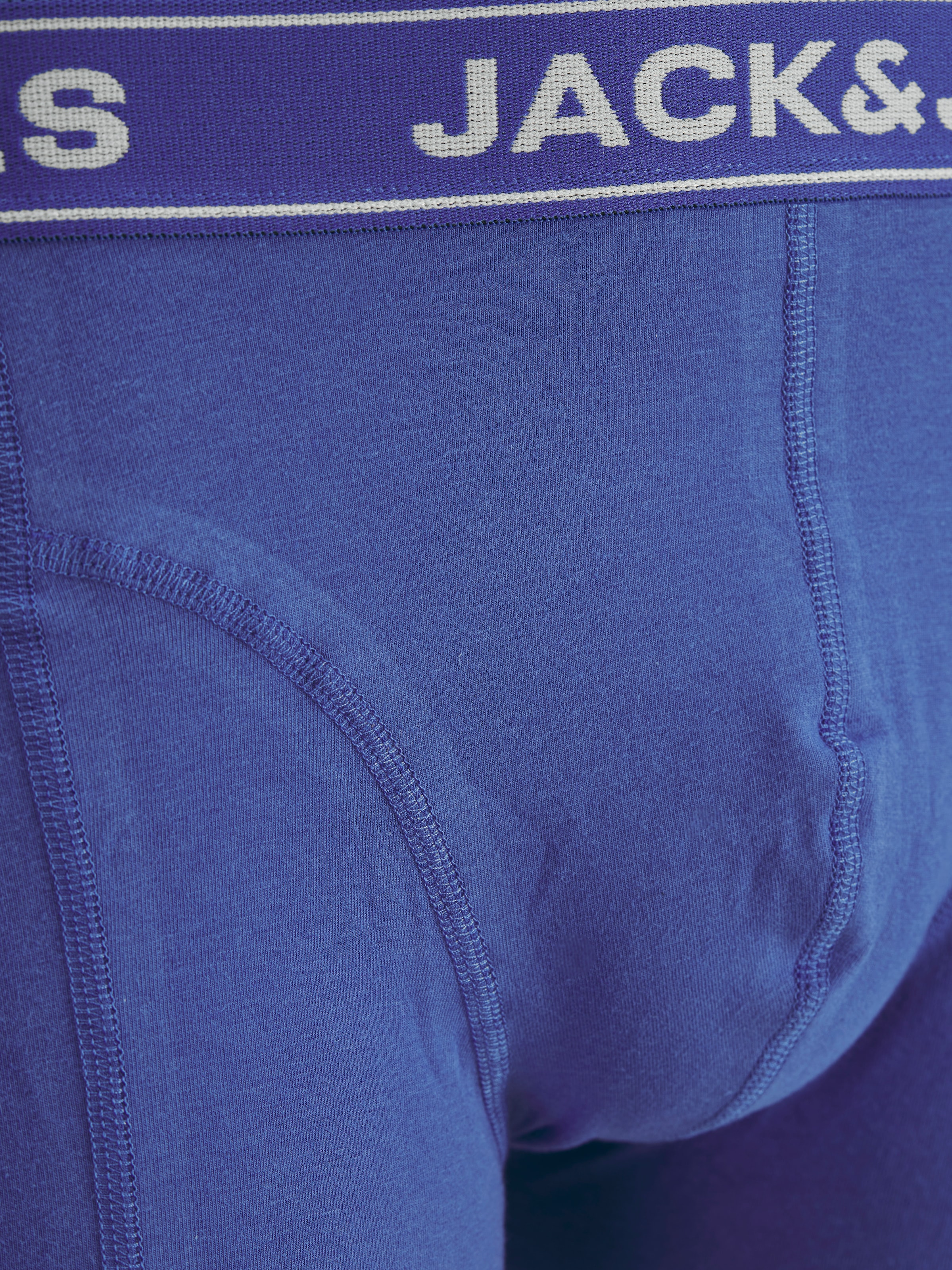 Jack & Jones Trunk »JACBLACK – Boxershorts mit Stretch, Jersey und mittlerer Taille« Packung, 3 Stk. unifarben, modisch, regular fit, Jersey