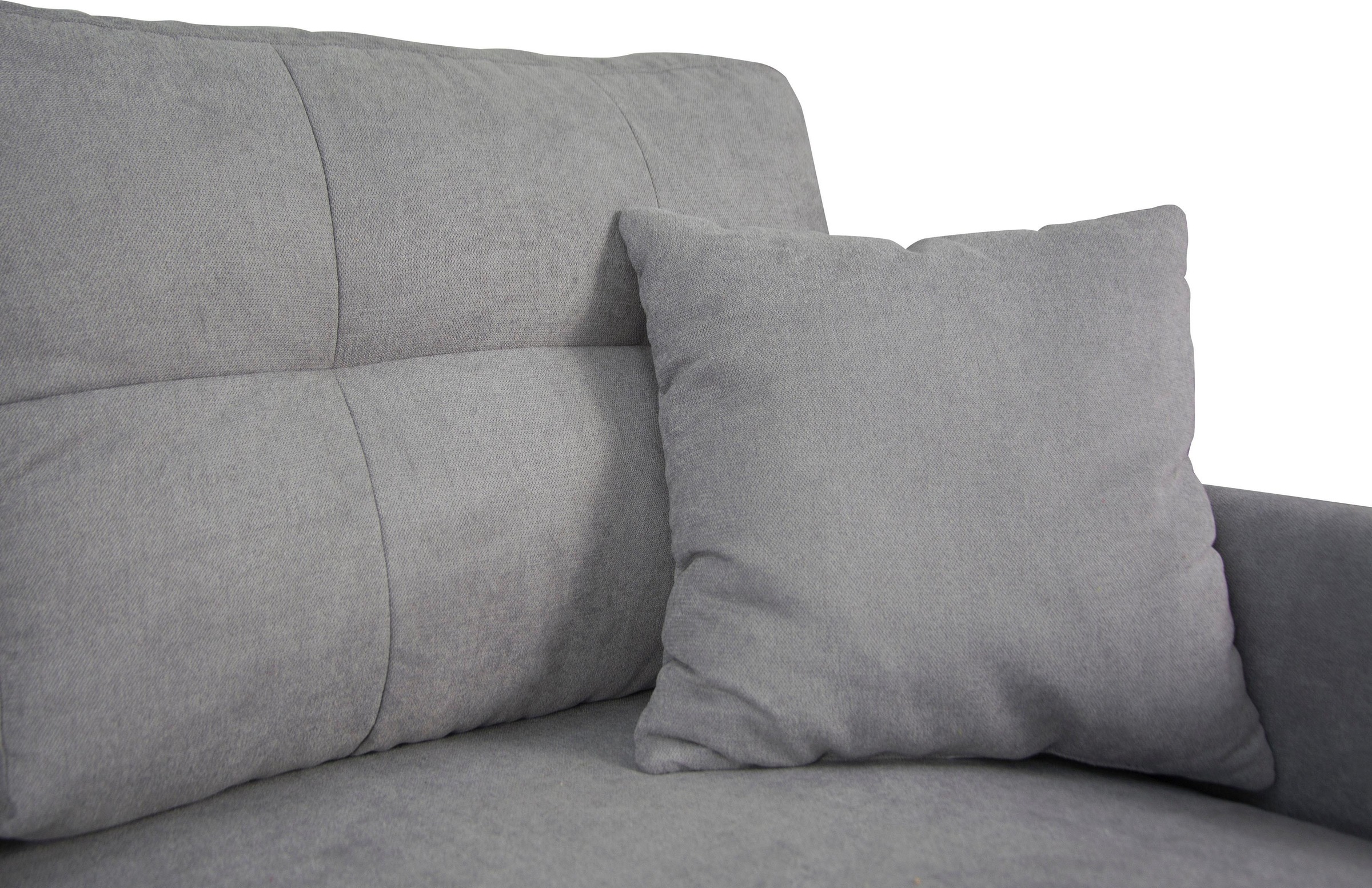Home affaire 2-Sitzer »TRIPLO mit Wellenunterfederung, Masse B/T/H: 165/100/89 cm«, Sofa mit Steppung im Rückenbereich, incl. Rückenkissen und Zierkissen