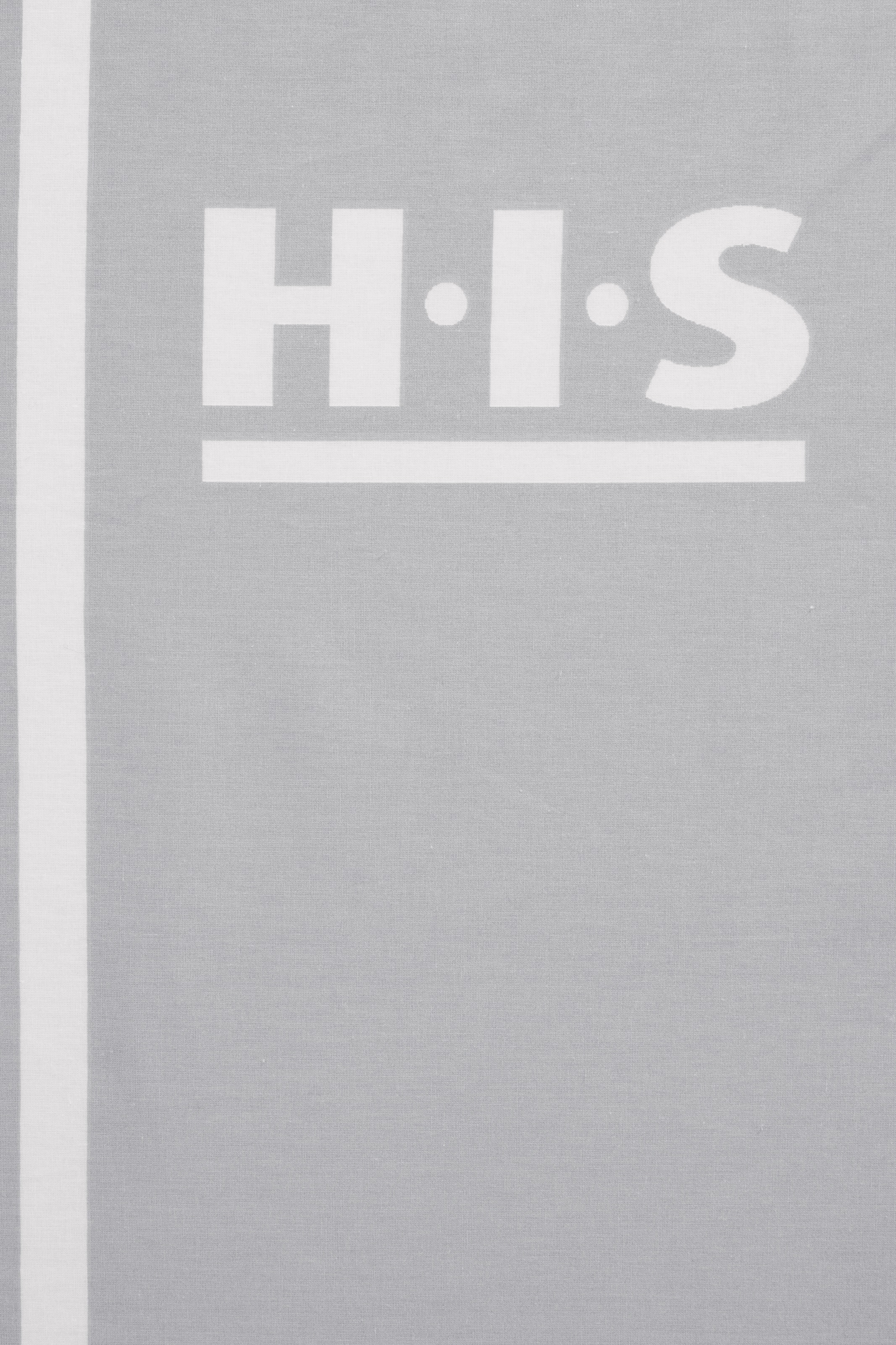 H.I.S Design, die in mit bequem Renforcé zertifiziert Bettwäsche und »Philip«, Kopfkissenbezug kaufen 100% Qualität, Made Reissverschluss, unterstützt Karo Set Cotton Baumwolle, made Initiative | im in sportlichen Africa, aus Bett- Bettwäsche Green