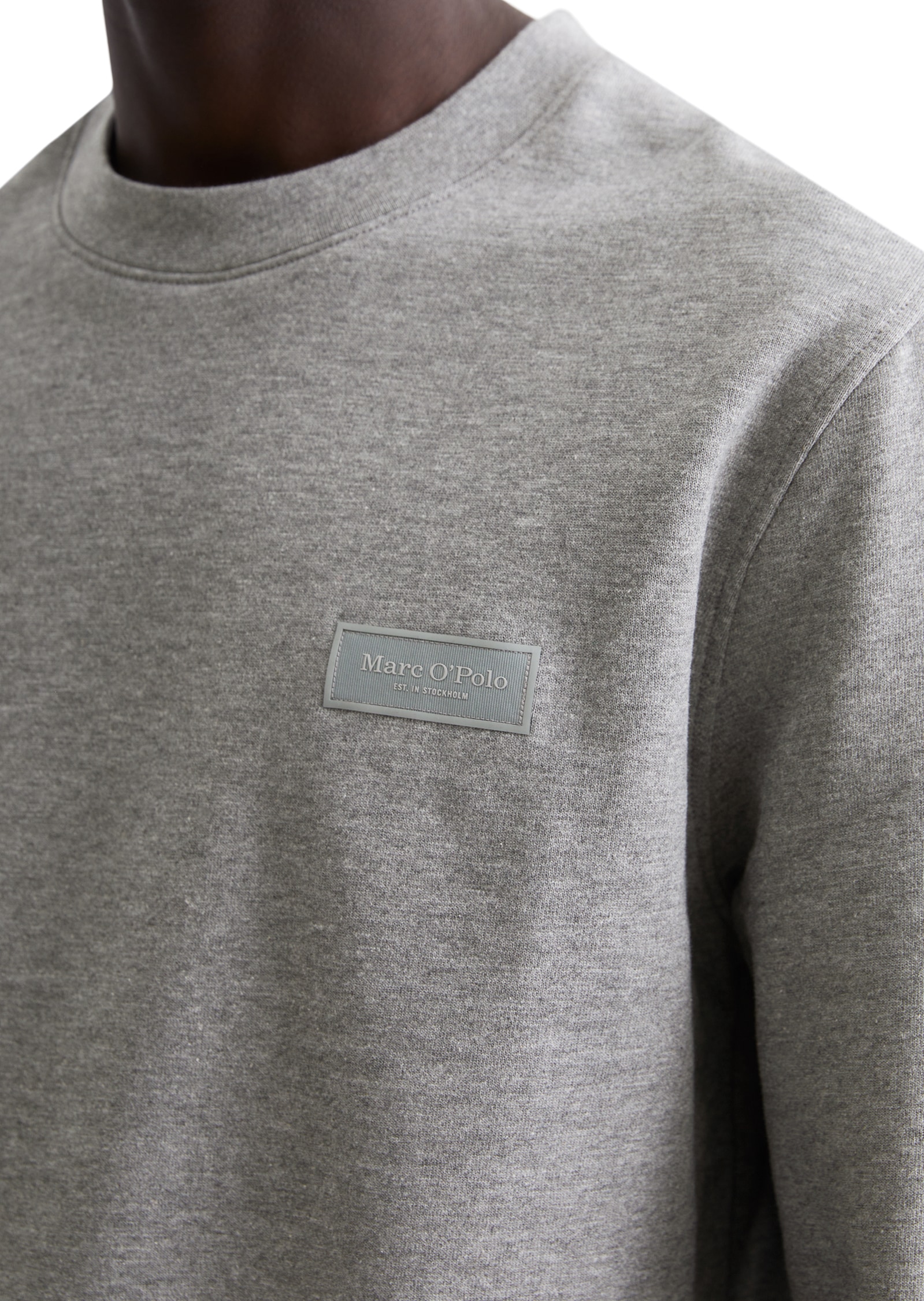 Marc O'Polo Sweatshirt, mit leicht unregelmässiger Slub-Sweat-Struktur