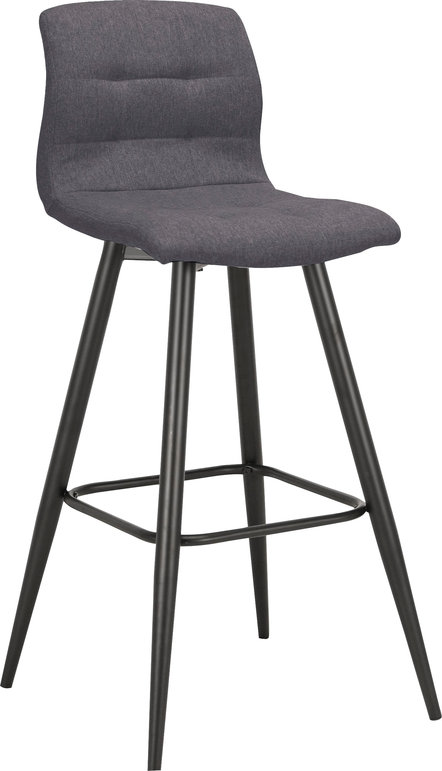 byLIVING Barhocker »Simone«, (Set, 2 St., 2er), 2er Set, Vintage braun oder Webstoff anthrazit