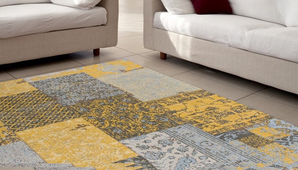 Image of calo-deluxe Teppich "Kefes 250" rechteckig 8 mm Höhe reine Baumwolle, Wohnzimmer