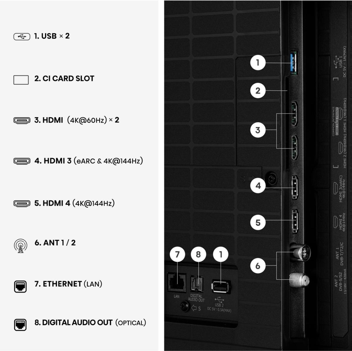 Hisense Téléviseur QLED »75U7DSE« 189 cm/75 ″
