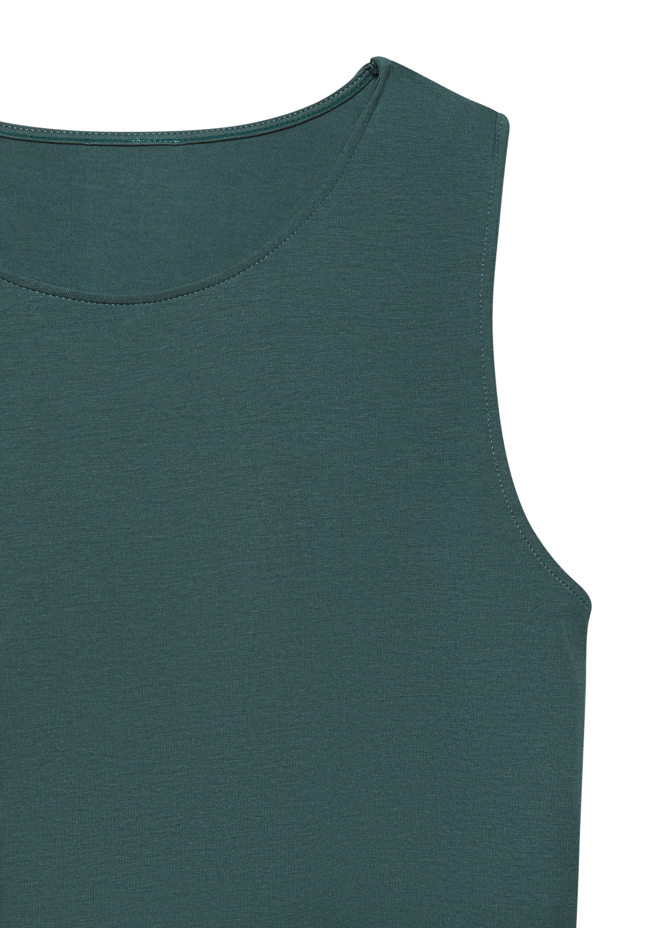 LASCANA Tanktop »aus elastischer Baumwoll-Modal-Qualität«, (2er-Pack)