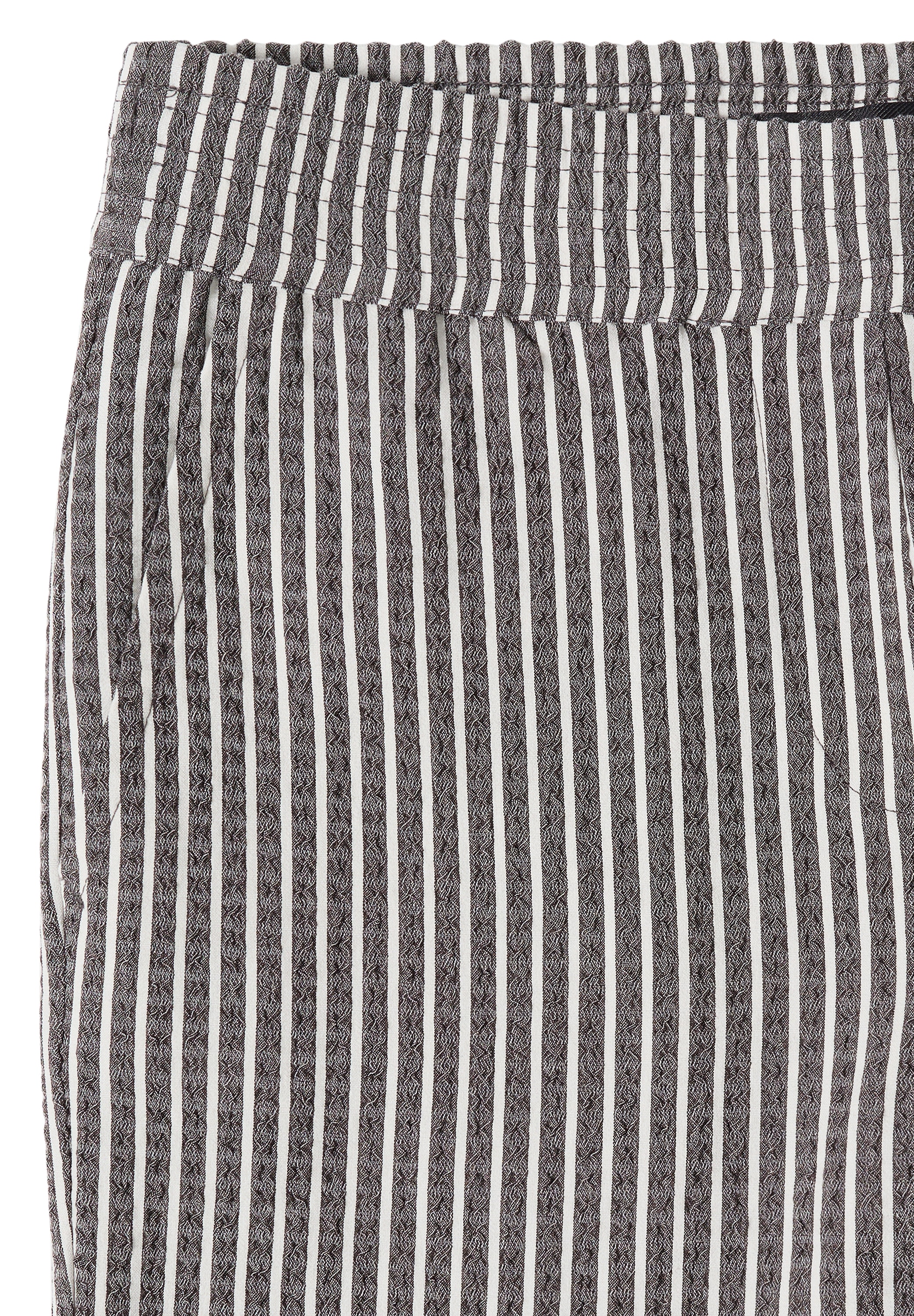 Cecil 7/8-Hose »Style Neele«  Seersucker-Qualität, Streifenmuster, Loose Fit