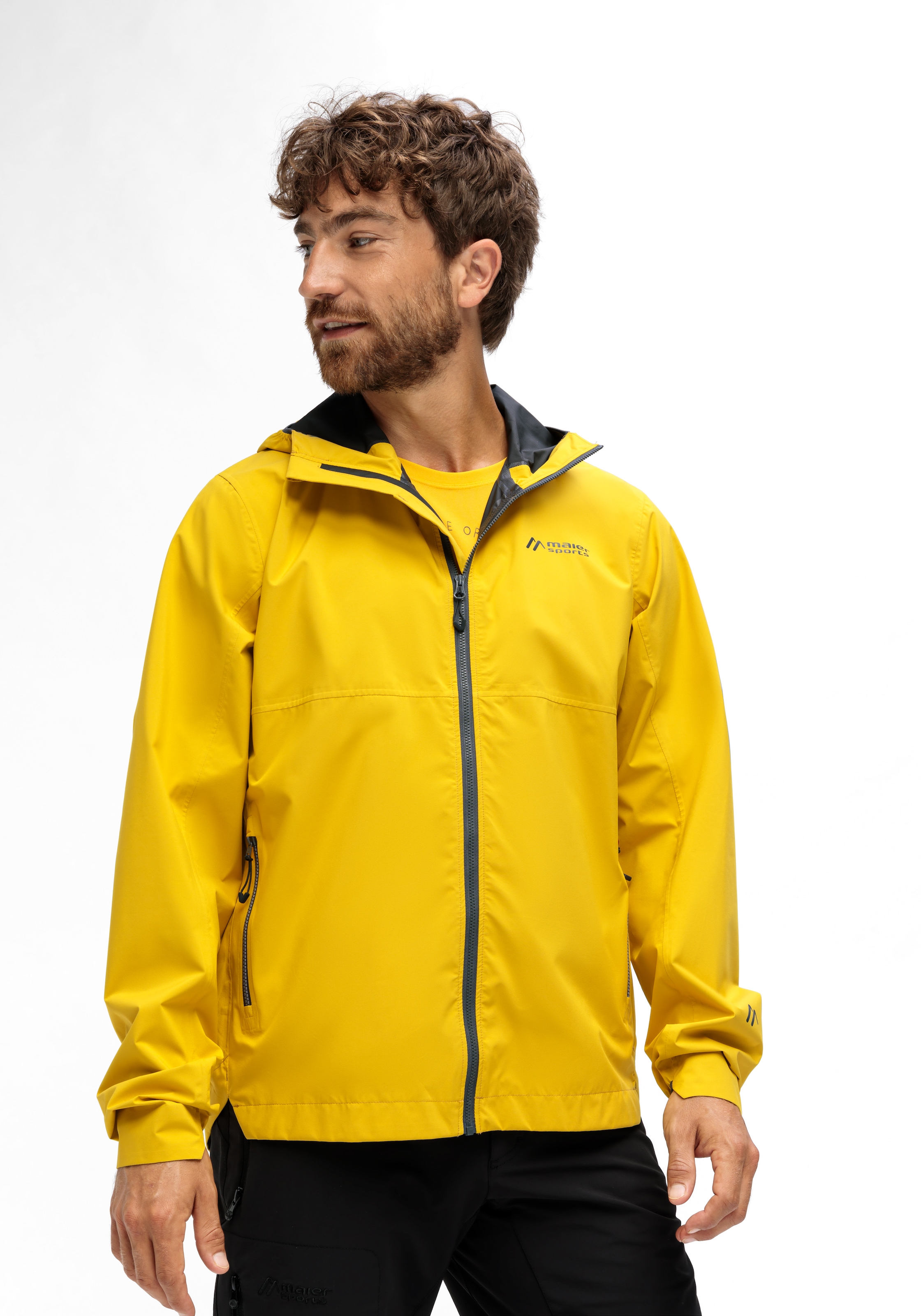 Maier Sports Outdoorjacke »Fanal M«, Herren Jacke wasserdicht, winddichte Funktionsjacke, 2 Taschen aussen