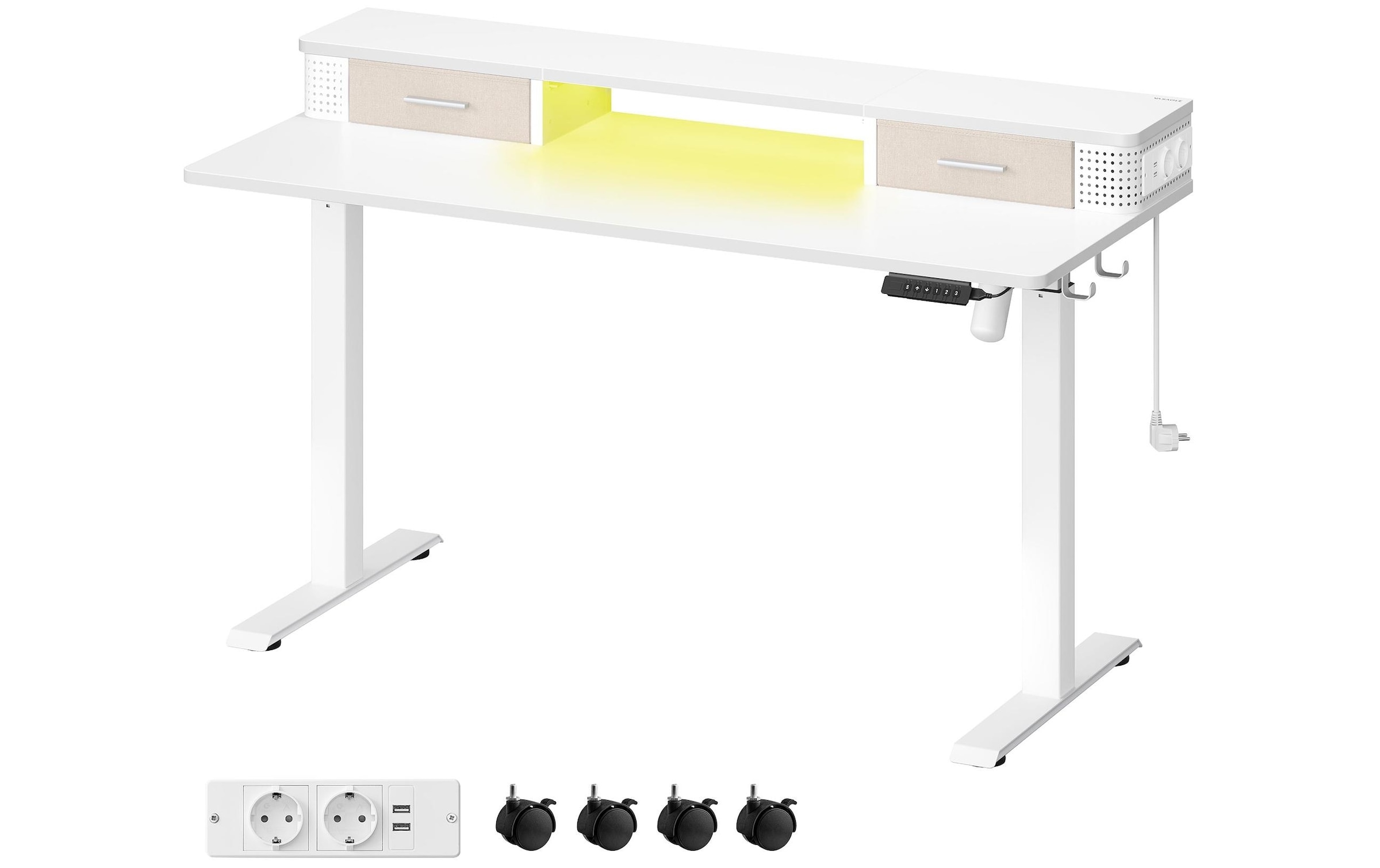 Schreibtisch »140 x 60 cm höhenverstellbar«
