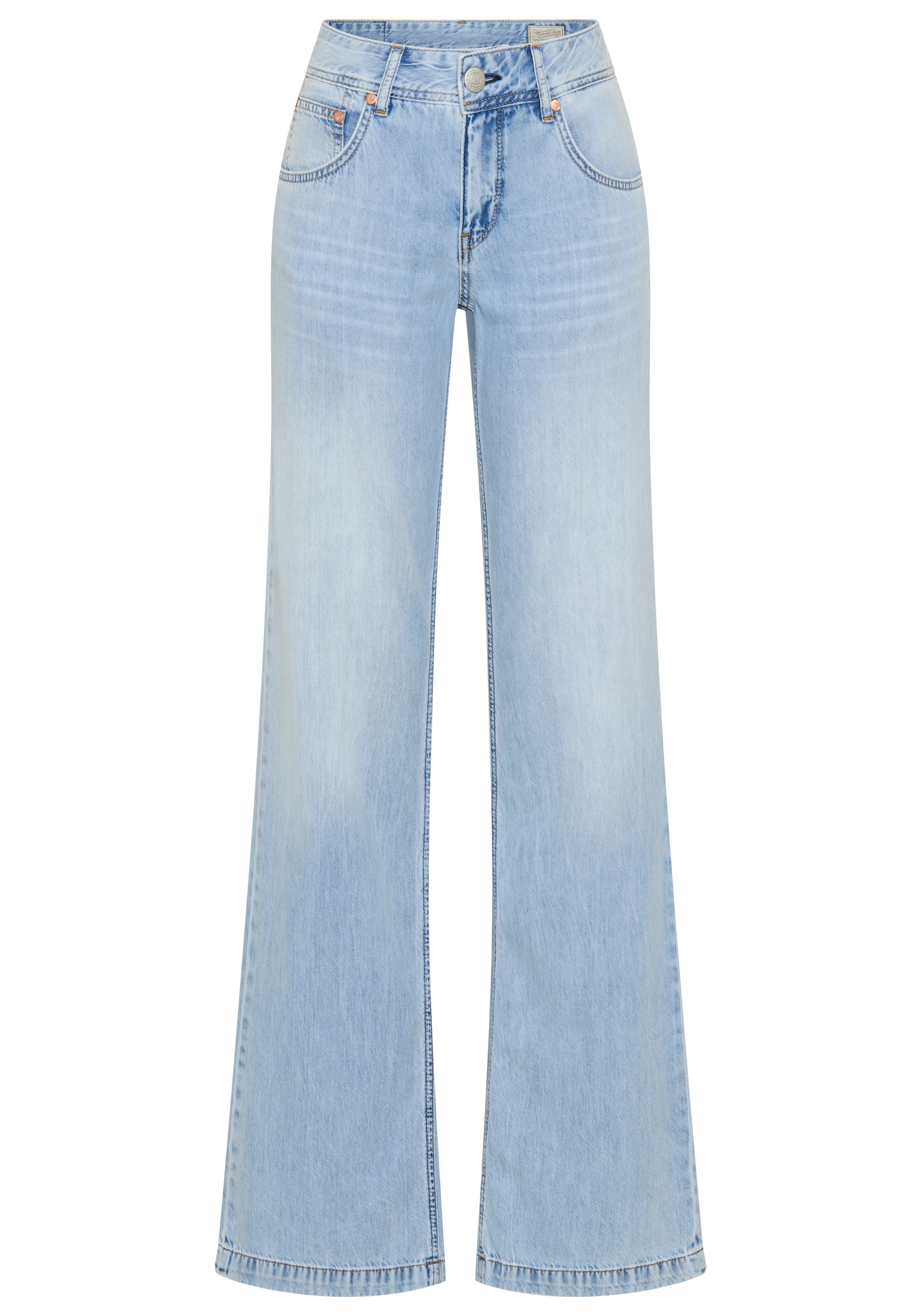 Herrlicher Jeans à 5 poches »Edna Denim Light« mit ausgestelltem Bein