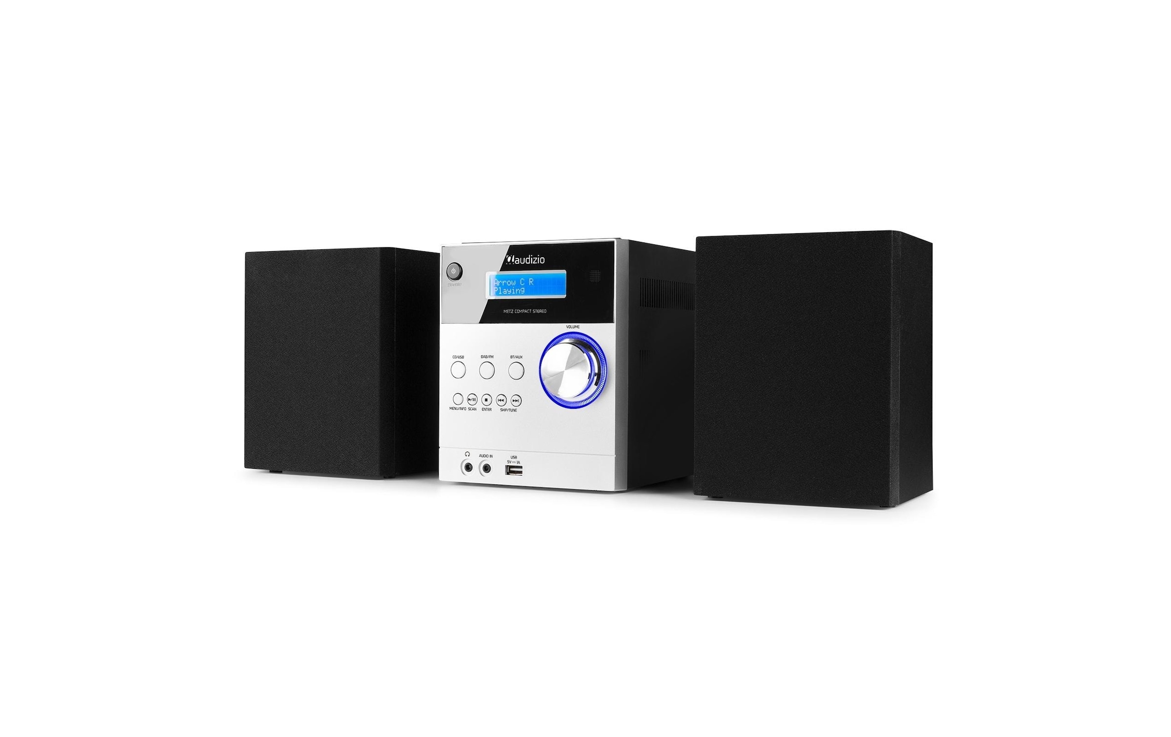 Stereoanlage »Audizio Metz«, (FM-Tuner-Digitalradio (DAB+) 30 W)