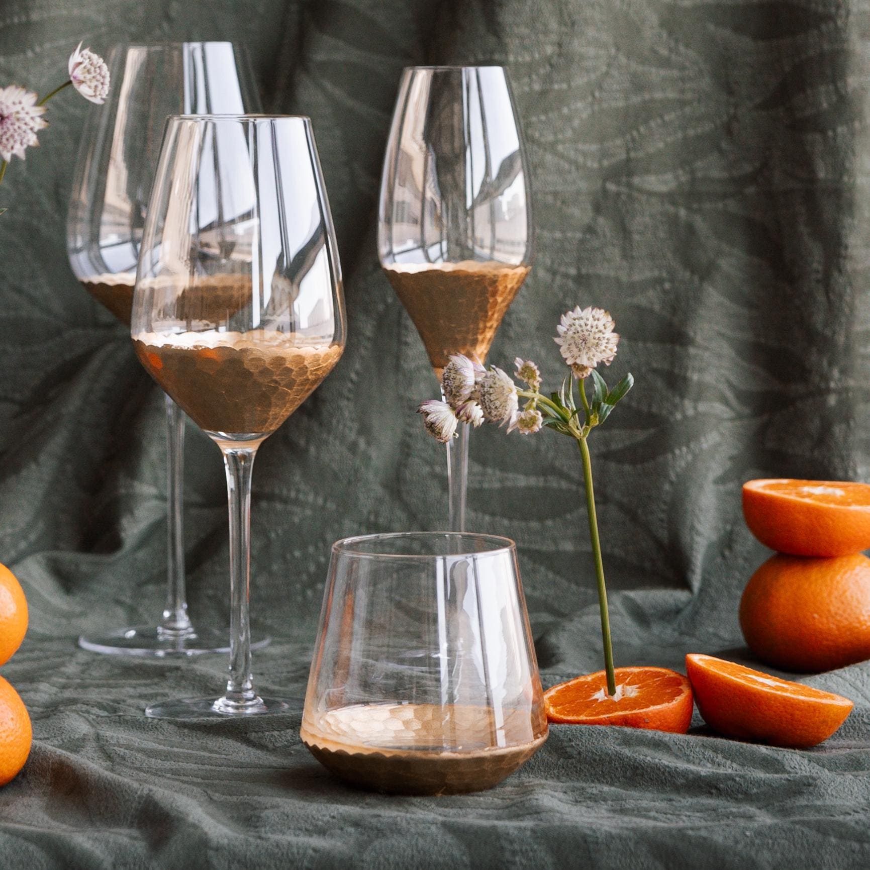 Kare Design Glas »Gobi« Rotwein-, Sekt- oder Wasserglas