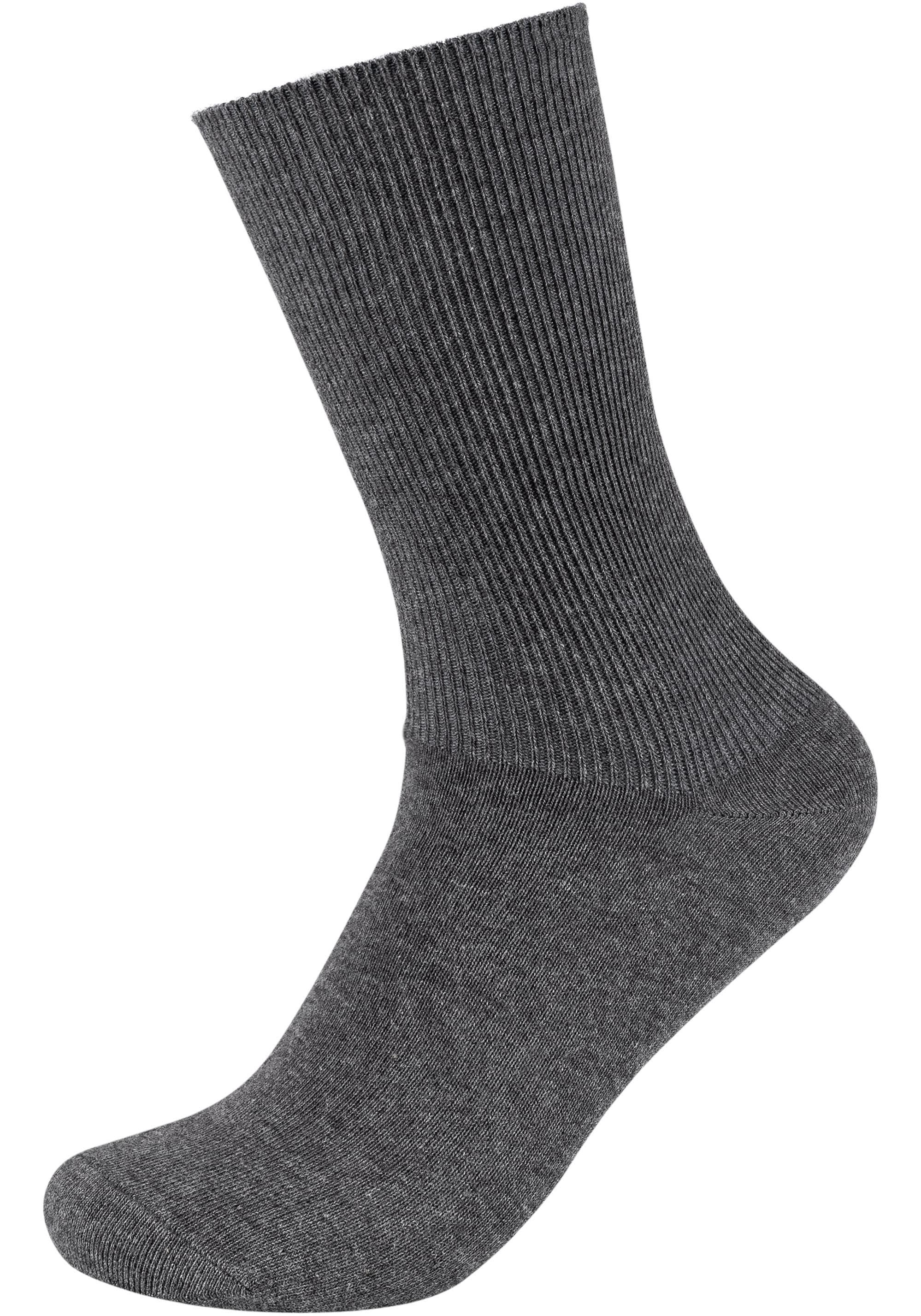 Camano Diabetikersocken »comfort«, (4 Paar), Superweiche Bündchen, Venenfreundliche Socken