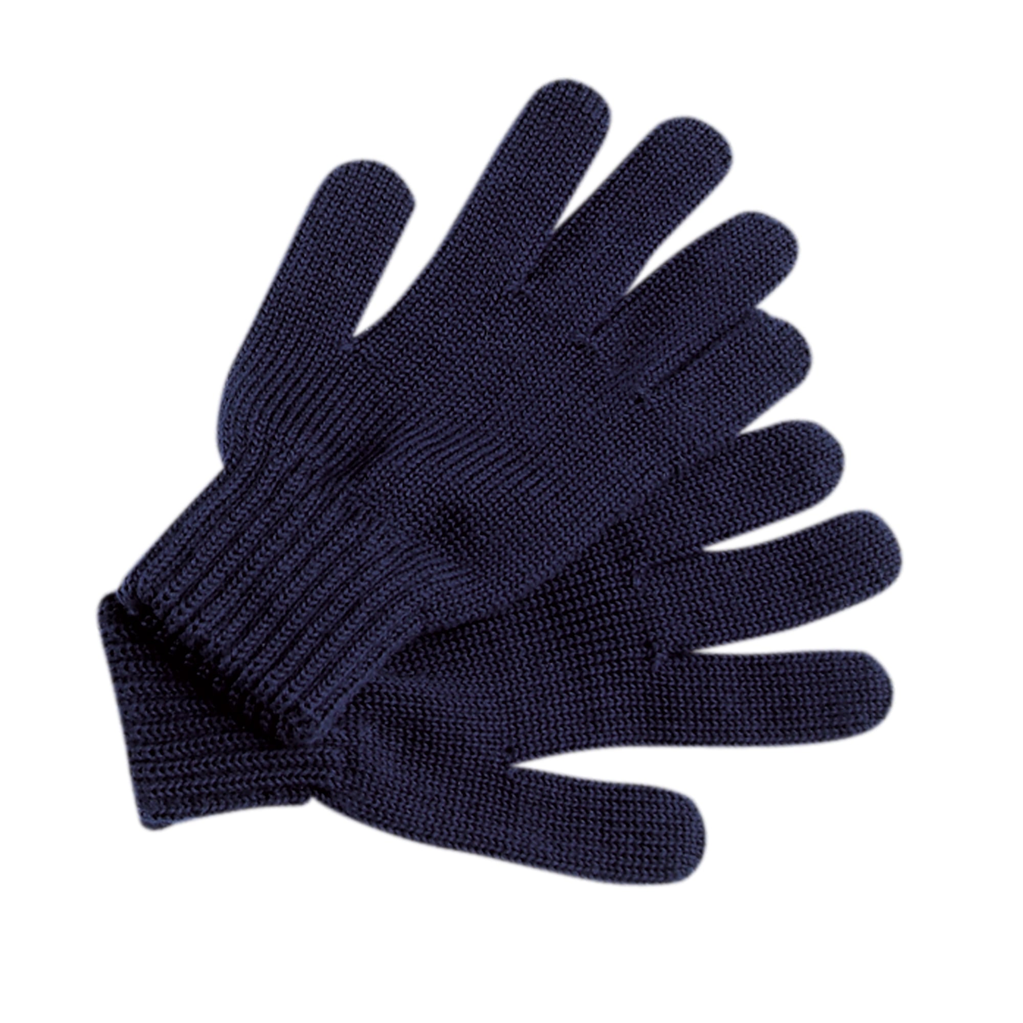 MAXIMO Gants tricotés Fingerhandschuhe, Wolle, wärmend, atmungsaktiv