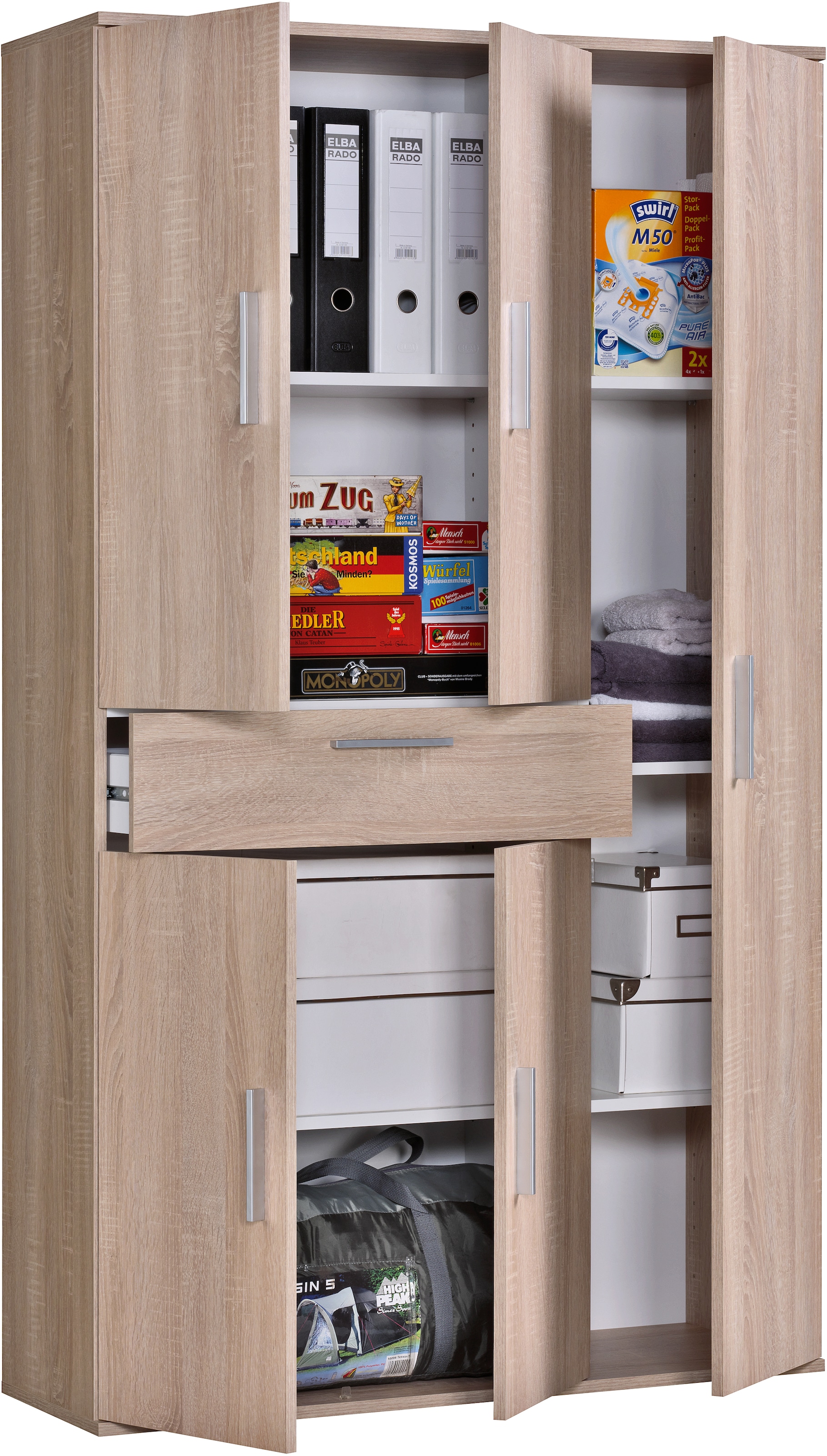 Procontour Armoire multi-usages »Clara« hauteur 167 cm, avec étagères réglables en hauteur