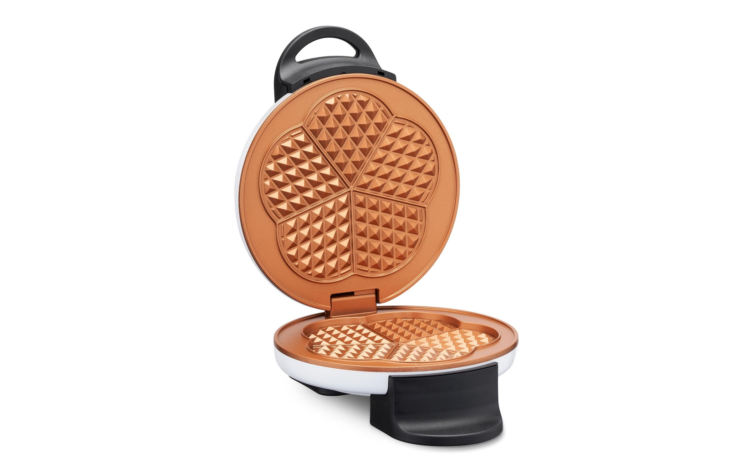 Trisa Waffeleisen »Retro Waffles Bronze/Weiss«, 800 W
