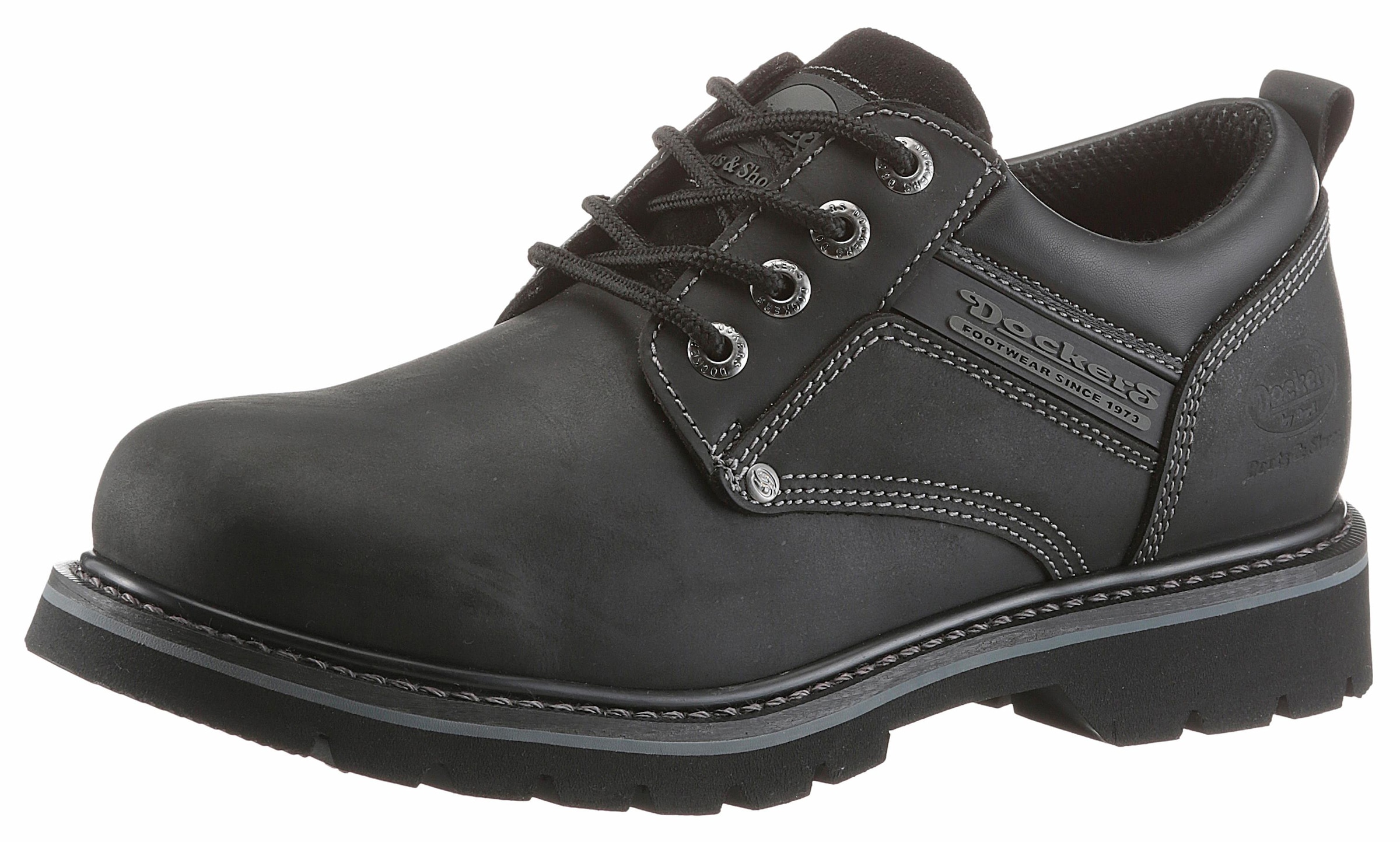 Dockers by Gerli Schnürschuh, Trekkingschuh, Trachtenschuh mit Profilsohle