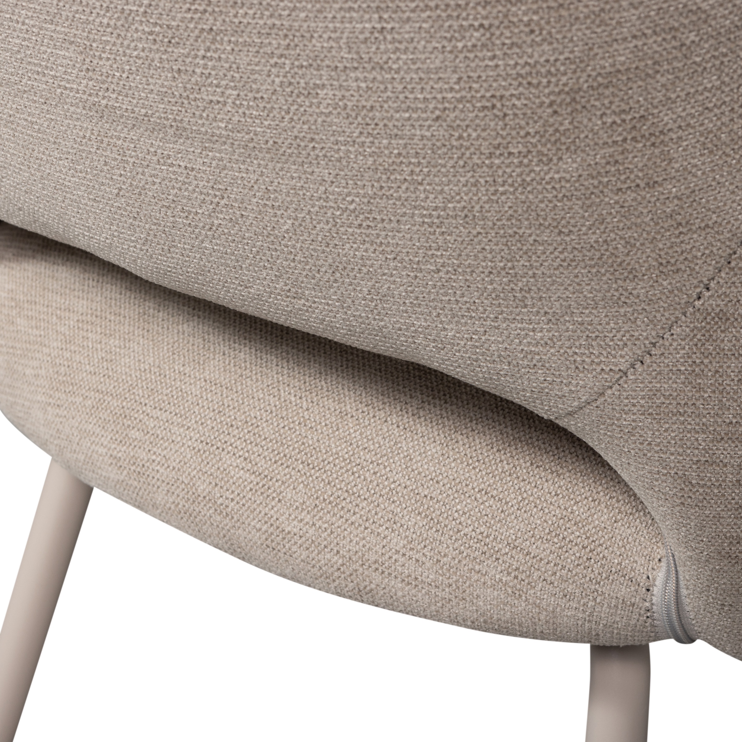 WOOOD Esszimmerstuhl »Jenny mit Hope-Gewebtem Bezug und Metallgestell, B 58 x T 58 x H 80 cm« (Set) 2 Stk.(Set, 2 St) Sehr hohe Verschleissfestigkeit, Tragkraft 100 kg