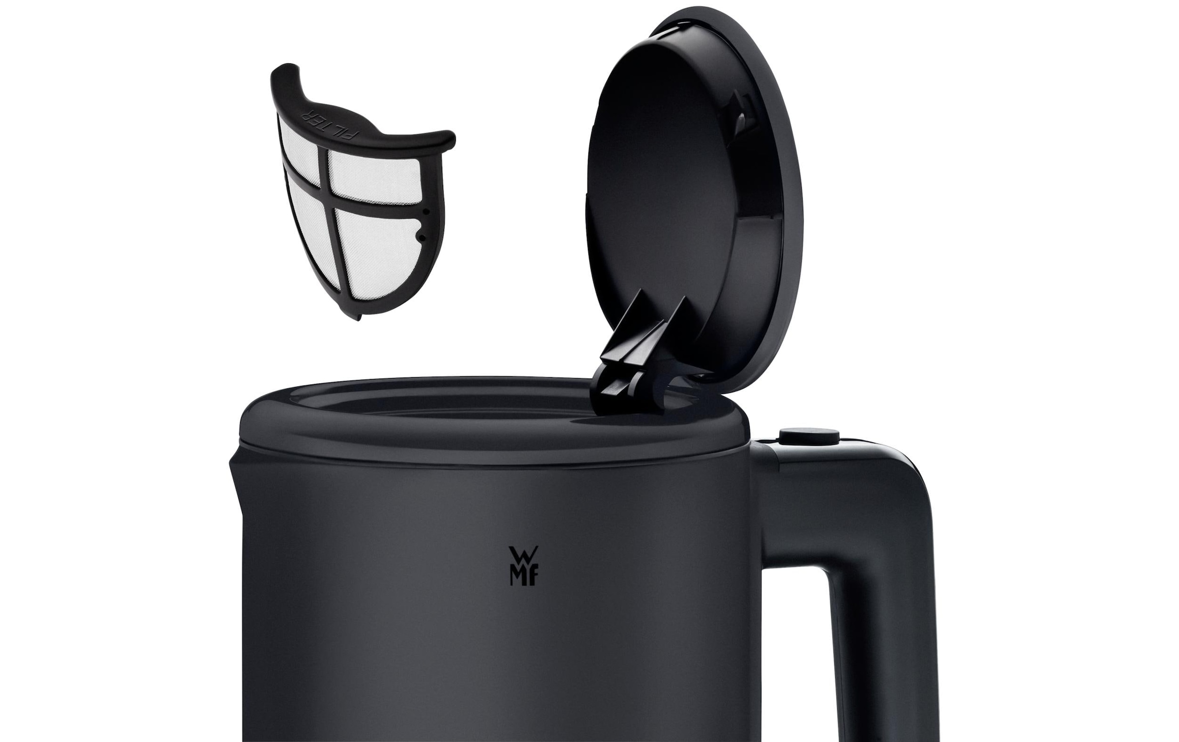 WMF Wasserkocher »KÜCHENminis 0.8 l, Deep Black«, 0,8 l, 1800 W