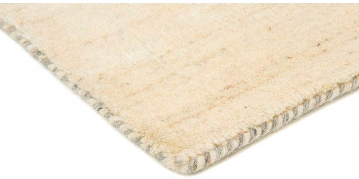 carpetfine Wollteppich »Gabbeh Uni, auch als Läufer erhältlich«, rechteckig, 15 mm Höhe, reine Wolle, handgewebt, Gabbeh Loom Tiermotiv, grosse Farbauswahl