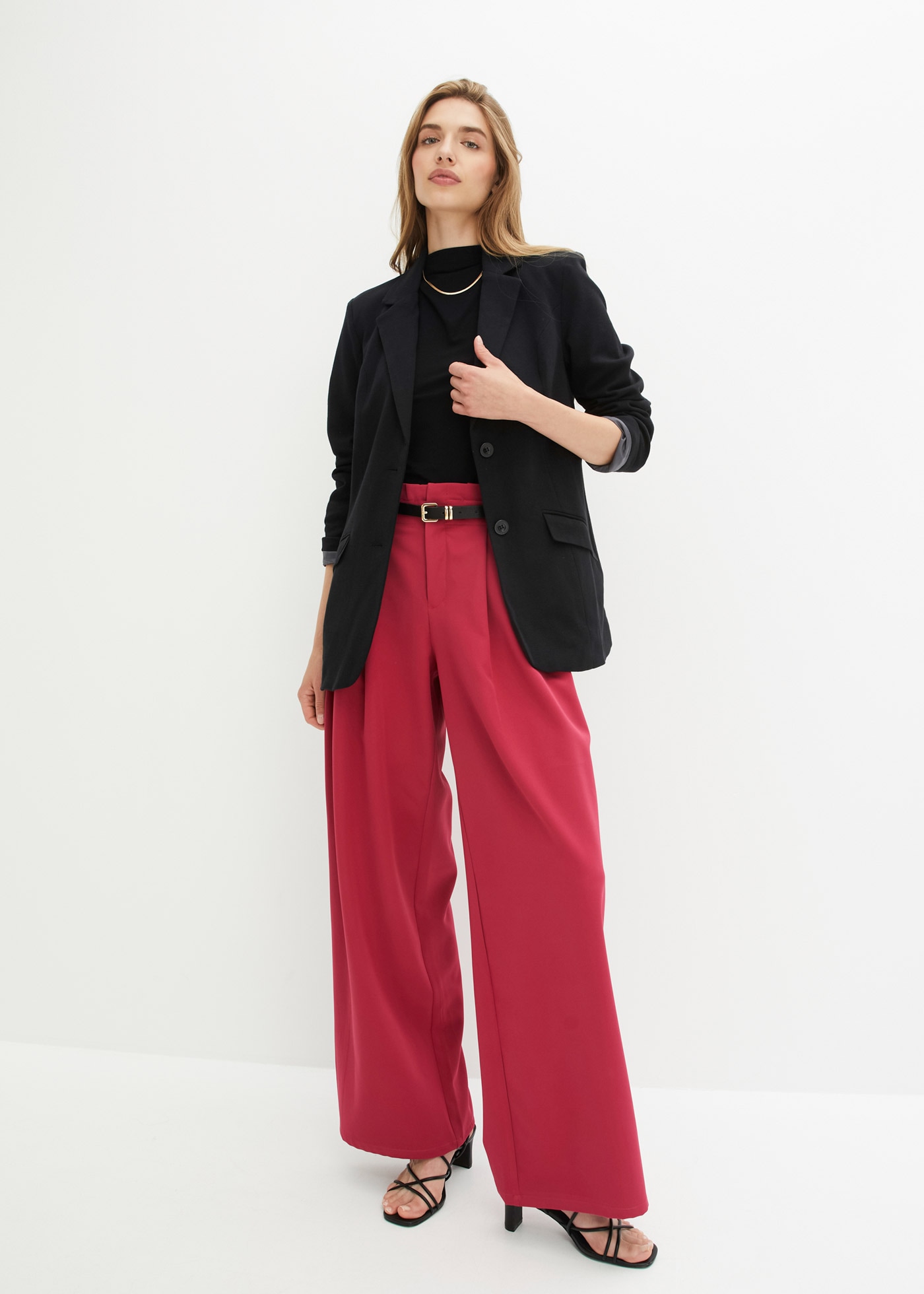 bonprix Jackenblazer 1 tlg. eleganter Schnitt, taillierte Passform, mit langem Arm