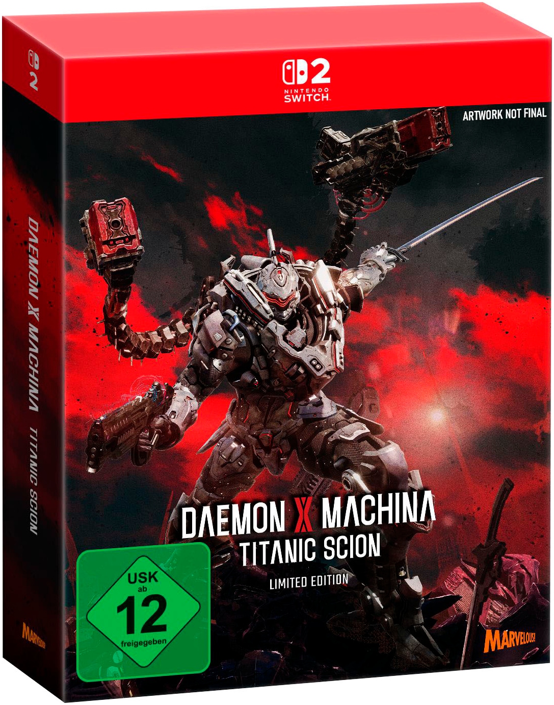 Marvelous Games Spielesoftware »Daemon X Machina: Titanic Scion Limited Edition (Switch 2)« Nintendo Switch 2