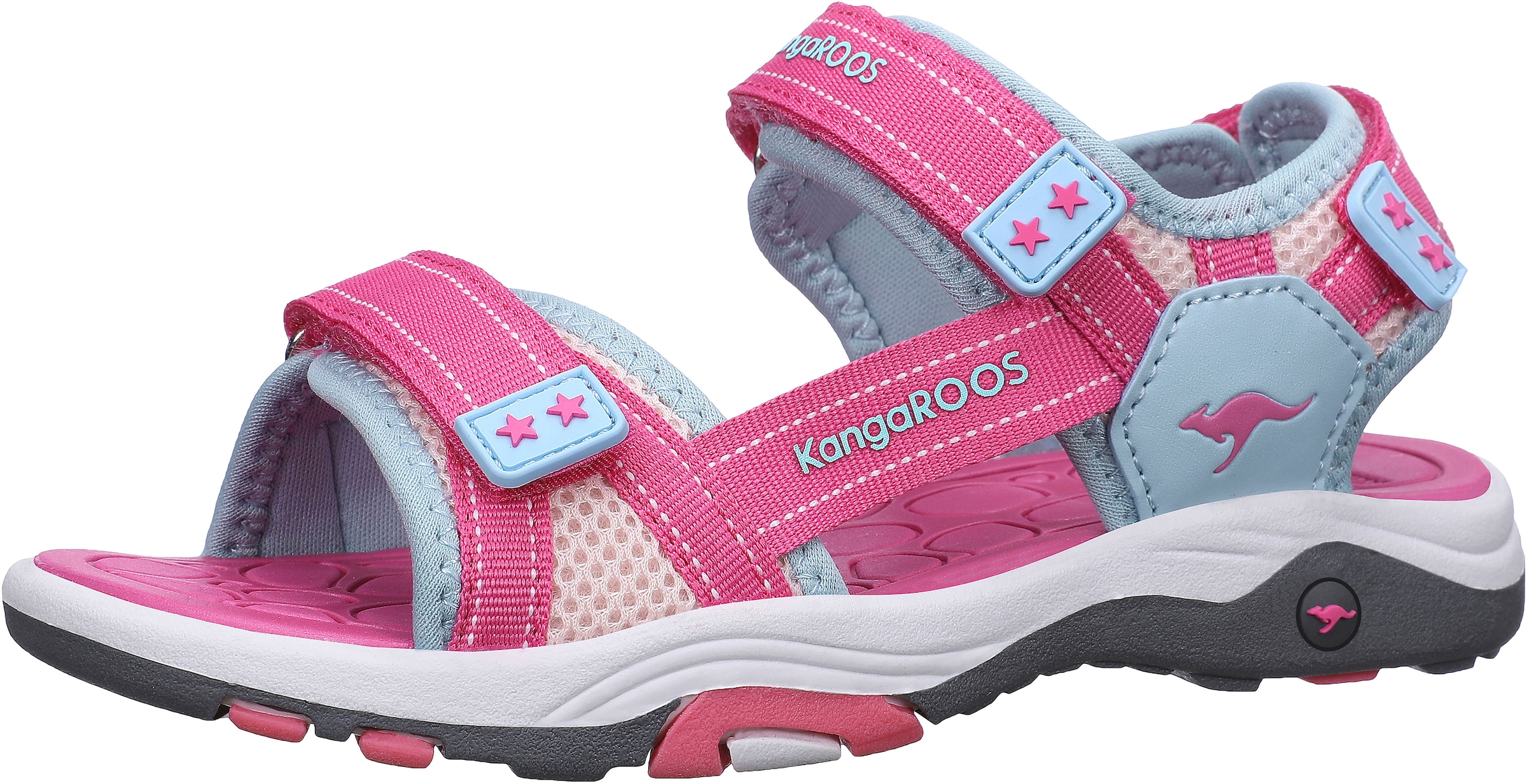 Trendige KangaROOS Sandale »K-Leni - versandkostenfrei ohne Mindestbestellwert shoppen Kira«, mit Klettverschluss