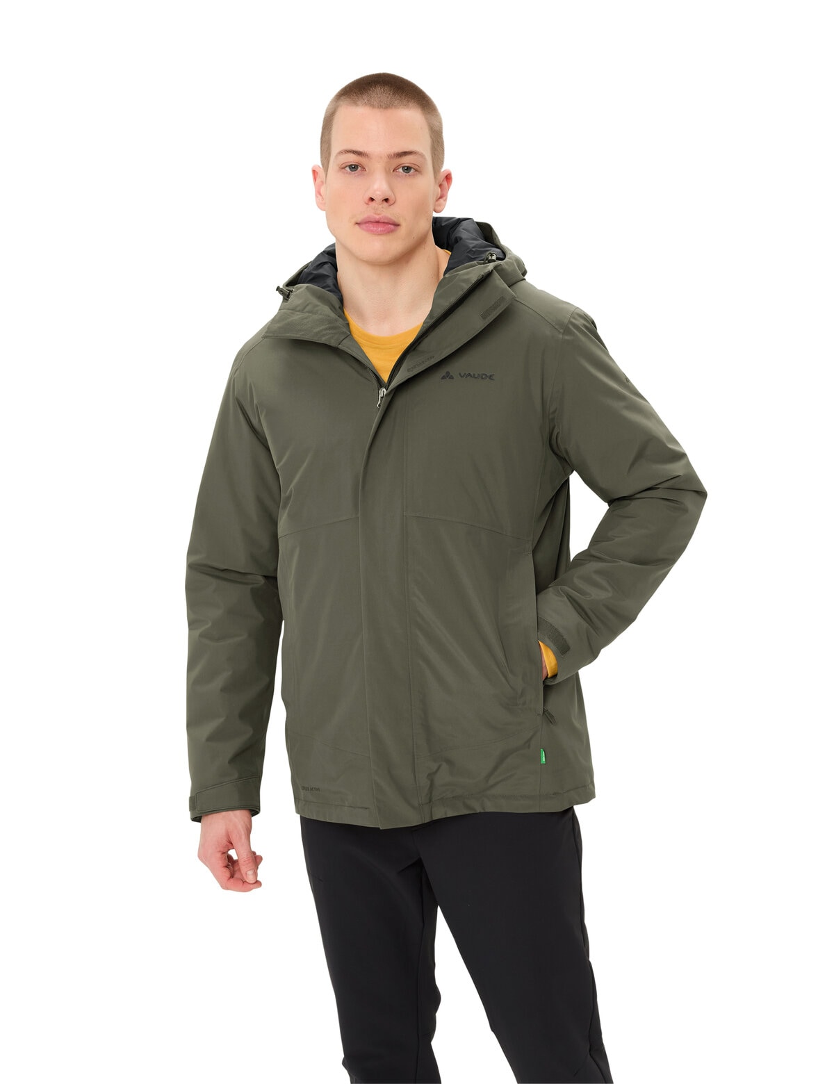 VAUDE Funktionsjacke »MEN'S ROSEMOOR PADDED JACKET II« 1 Stk. tlg. mit Kapuze