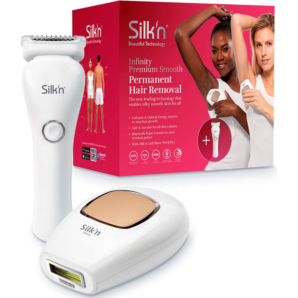 Silk'n IPL-Haarentferner »Infinity Premium Smooth«, 500000 Lichtimpulse
