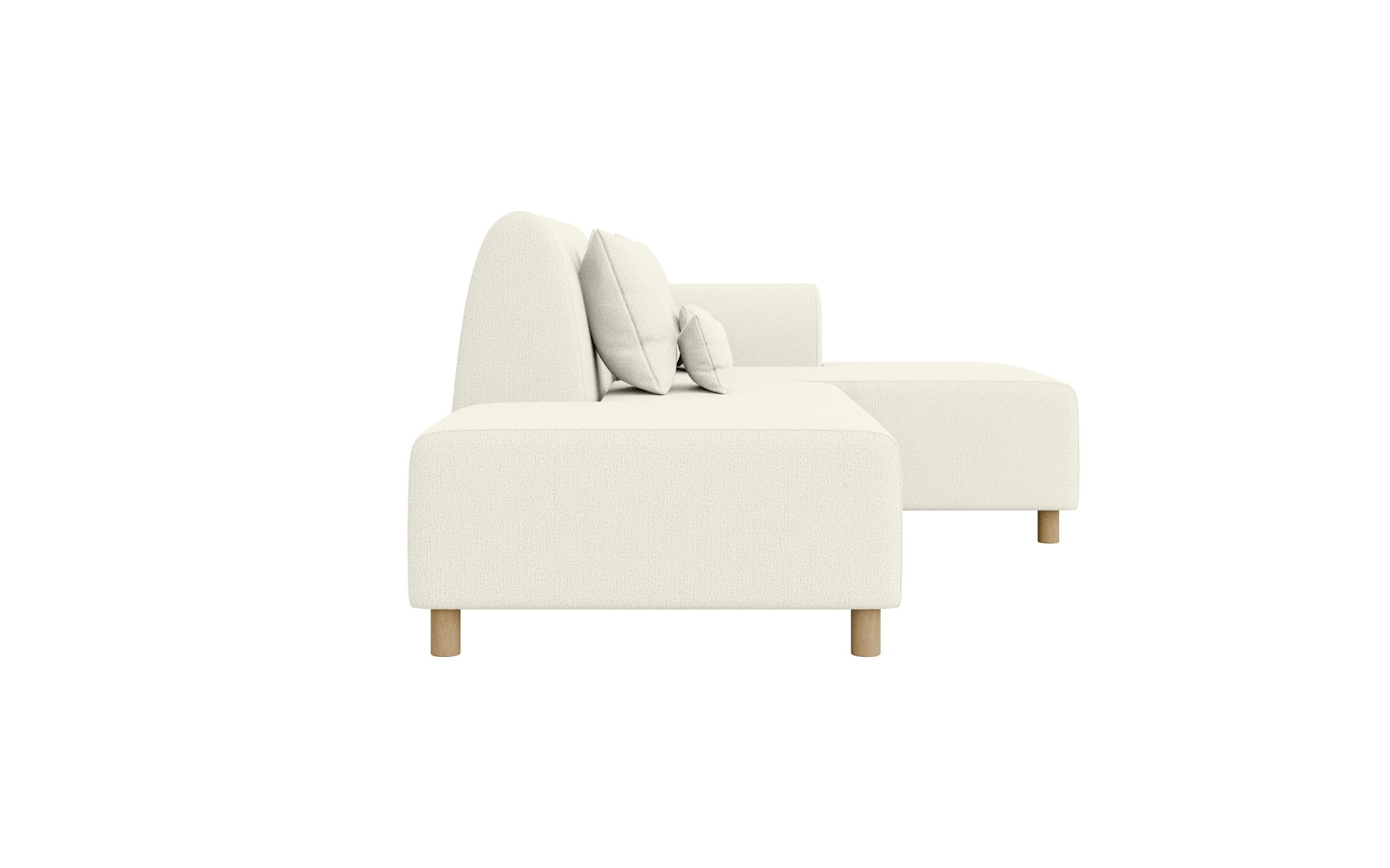 INOSIGN Ecksofa »Suyala«, L-Form mit Hocker