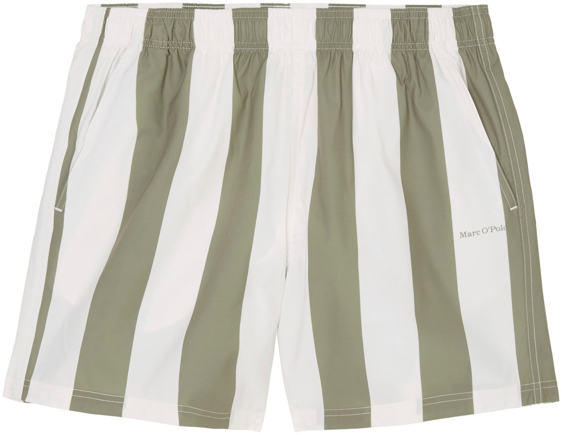 Marc O'Polo Badeshorts, Schwimmshorts mit Blockstreifen kaufen