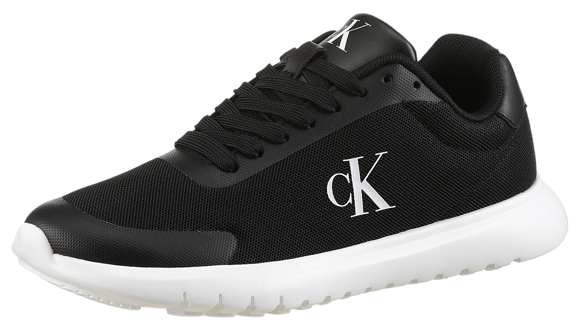 Image of Calvin Klein Jeans Sneaker "3 EVA RUNNER MESH WN", Freizeitschuh, Halbschuh, Schnürschuh mit Logoschriftzug